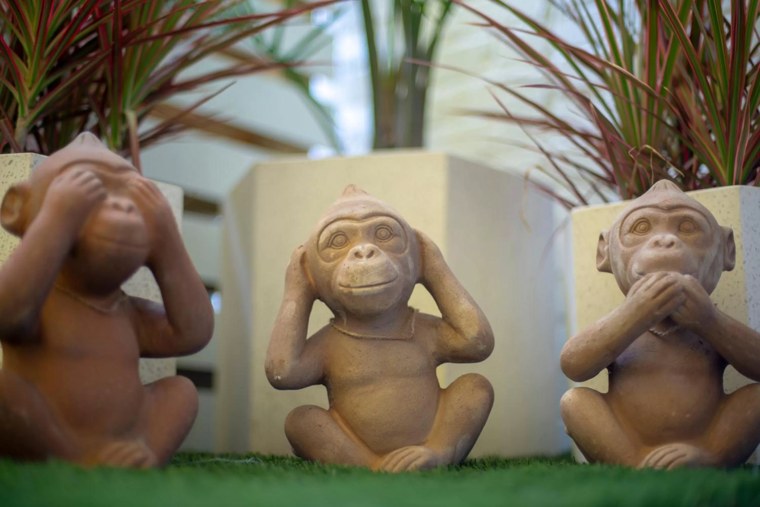 Decorative detail in The Hive