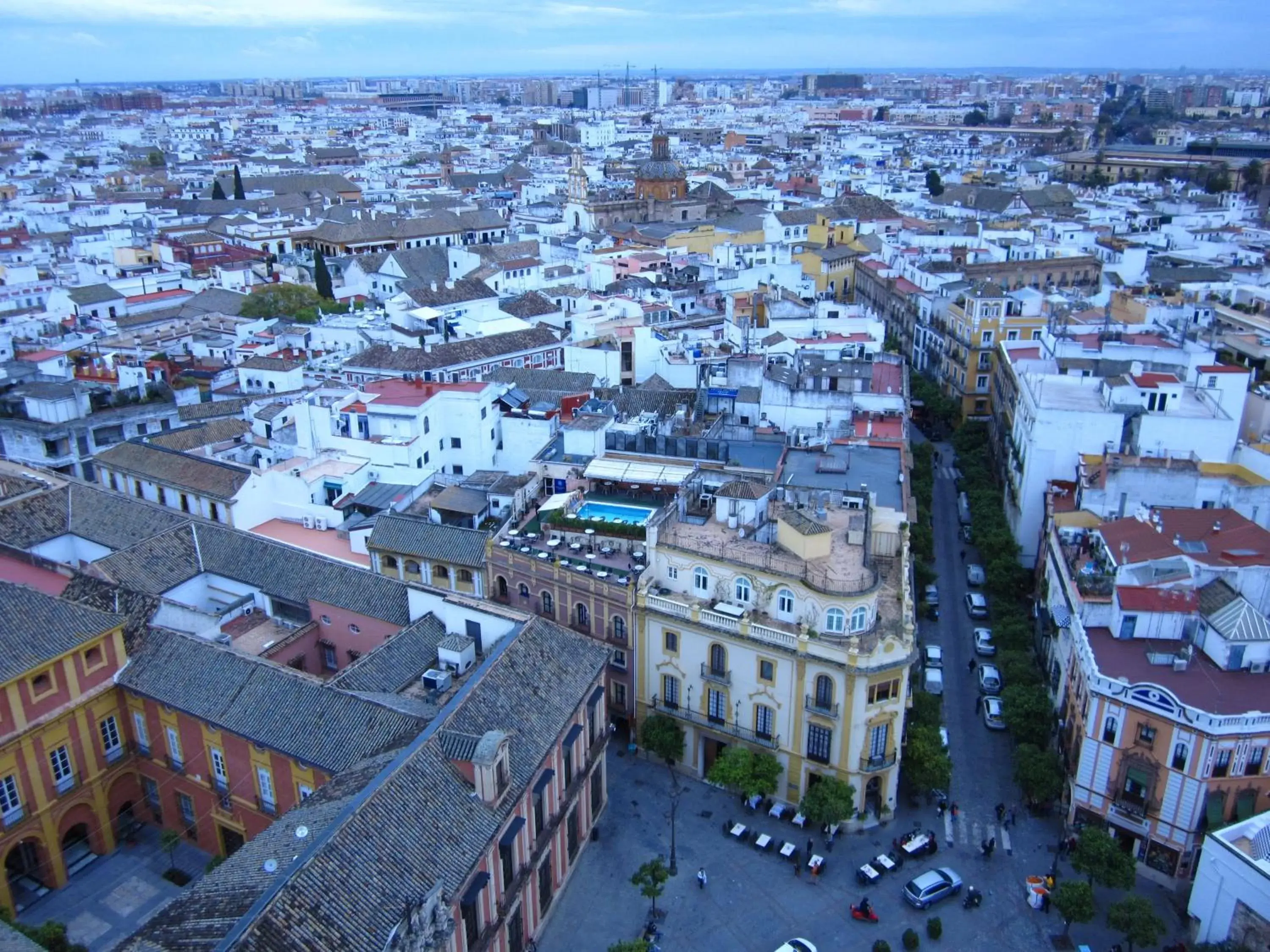 Nearby landmark, Bird's-eye View in Hotel Virgen de los Reyes