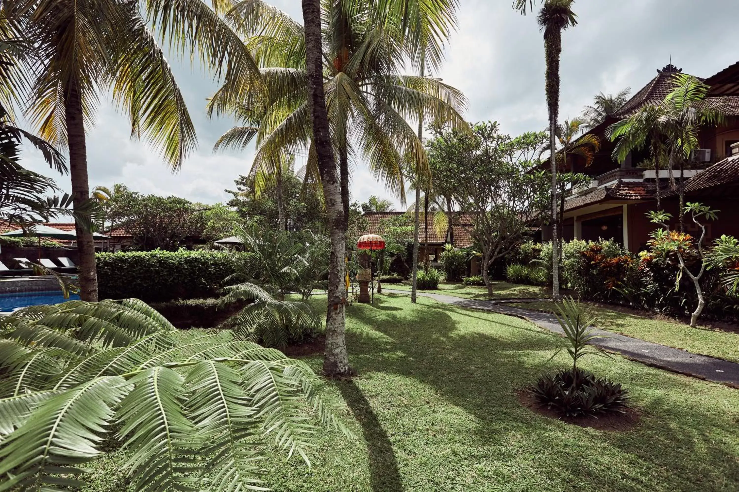 Garden in Outpost Ubud Coliving Suites