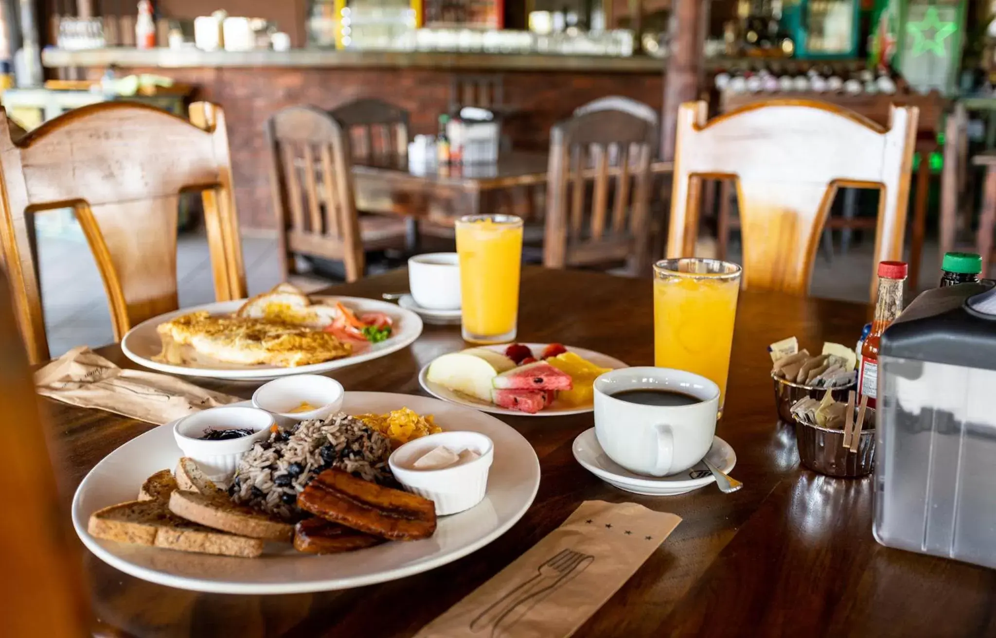 Breakfast in Hotel El Rancho