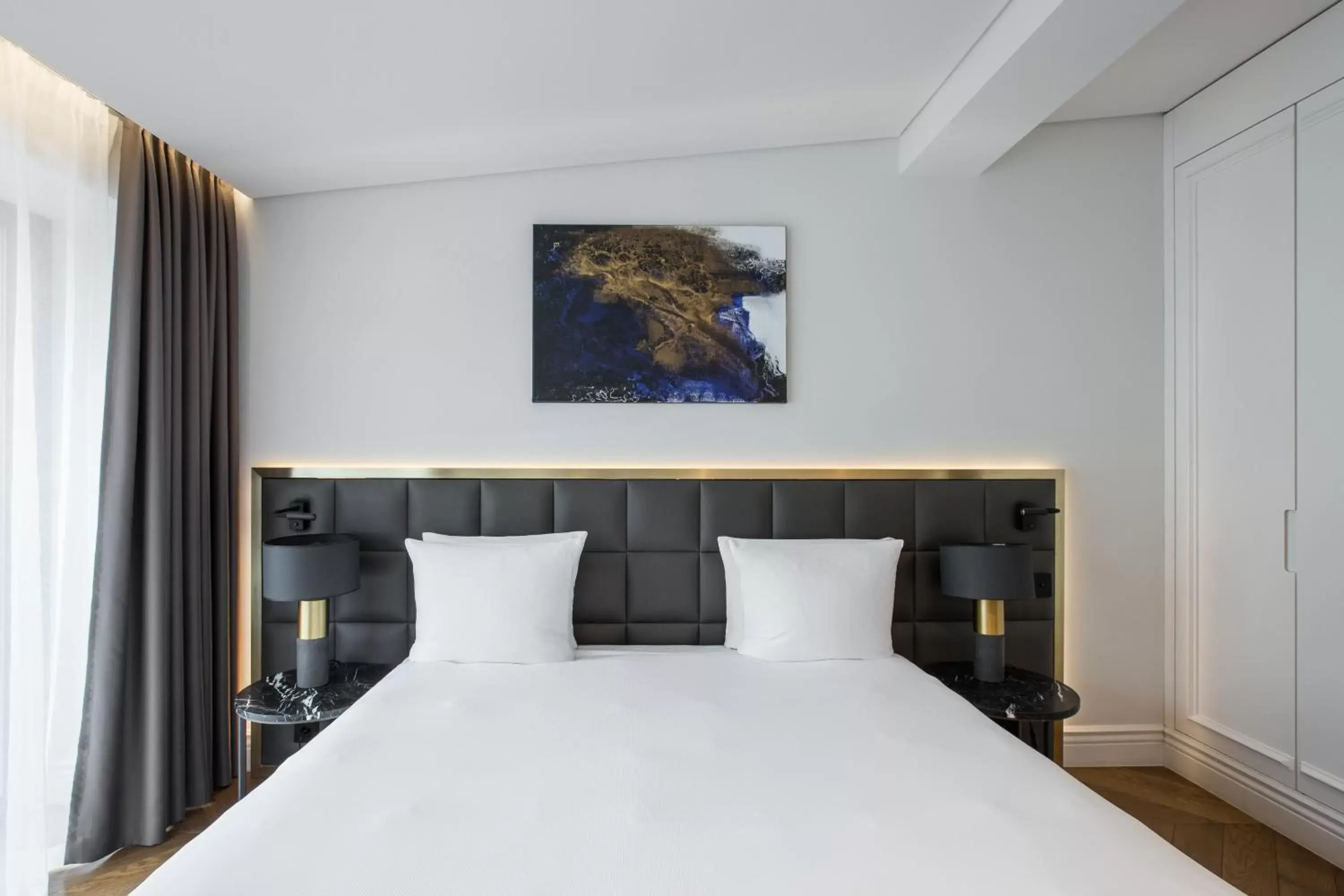 Bedroom, Bed in Hotel Pacai, Vilnius, a Member of Design Hotels