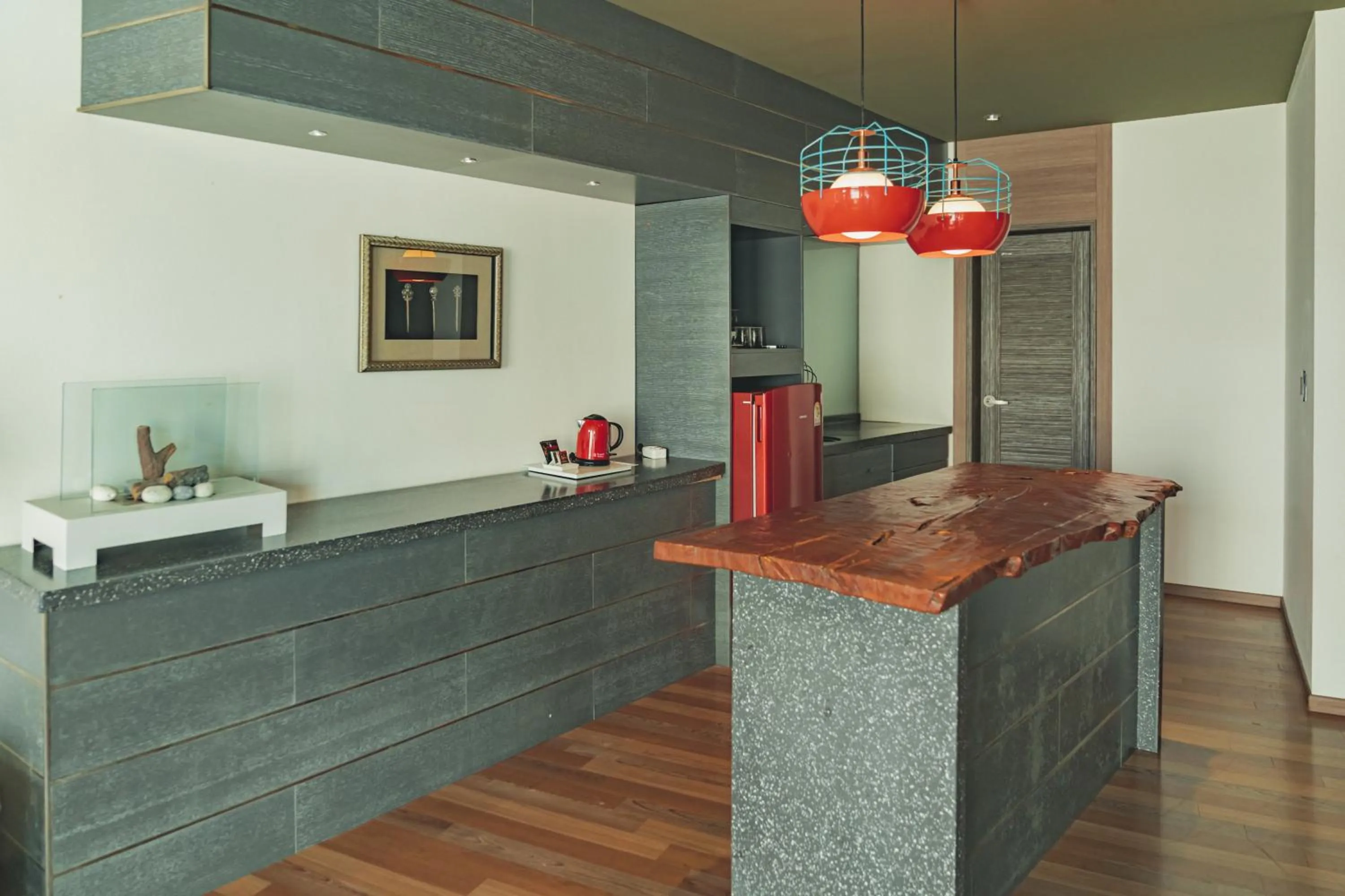 Kitchen/Kitchenette in Jeju Hotel Scarboro