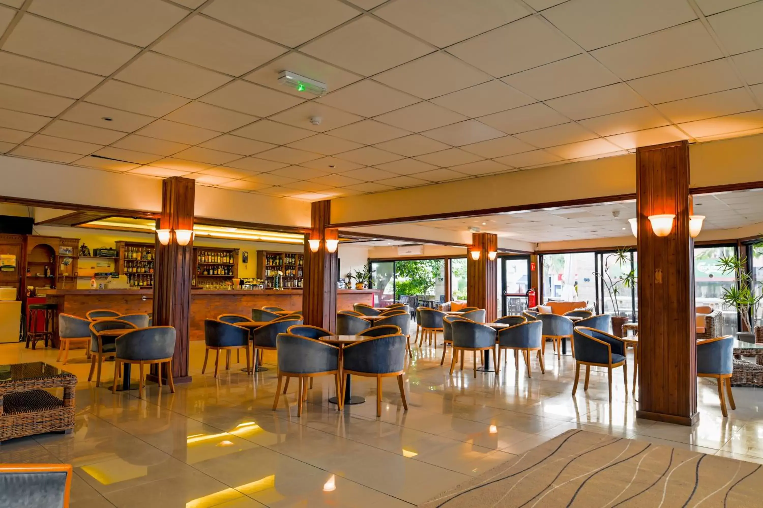 Lounge or bar, Restaurant/Places to Eat in Veronica Hotel