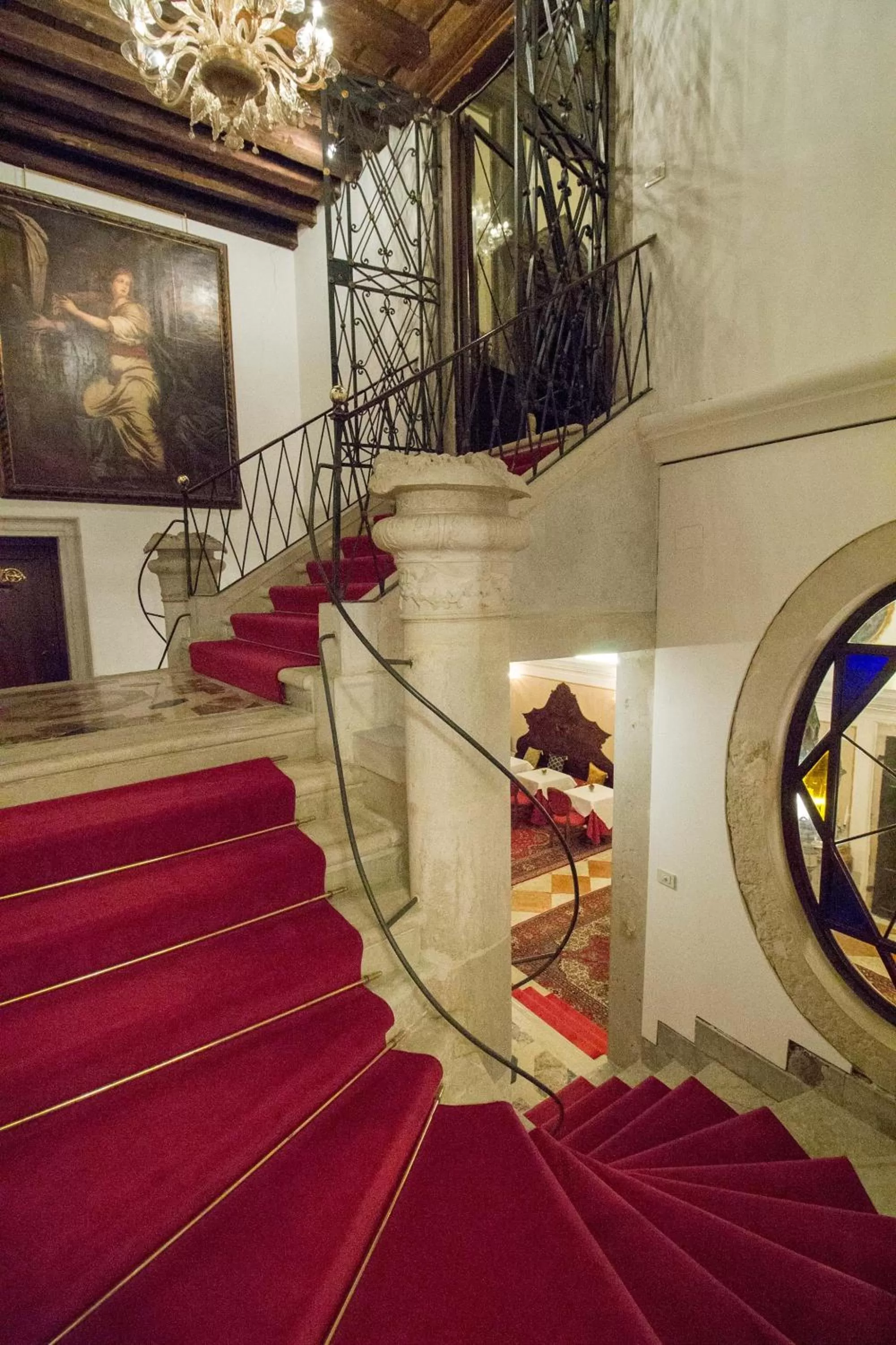 Decorative detail in Hotel Palazzo Abadessa