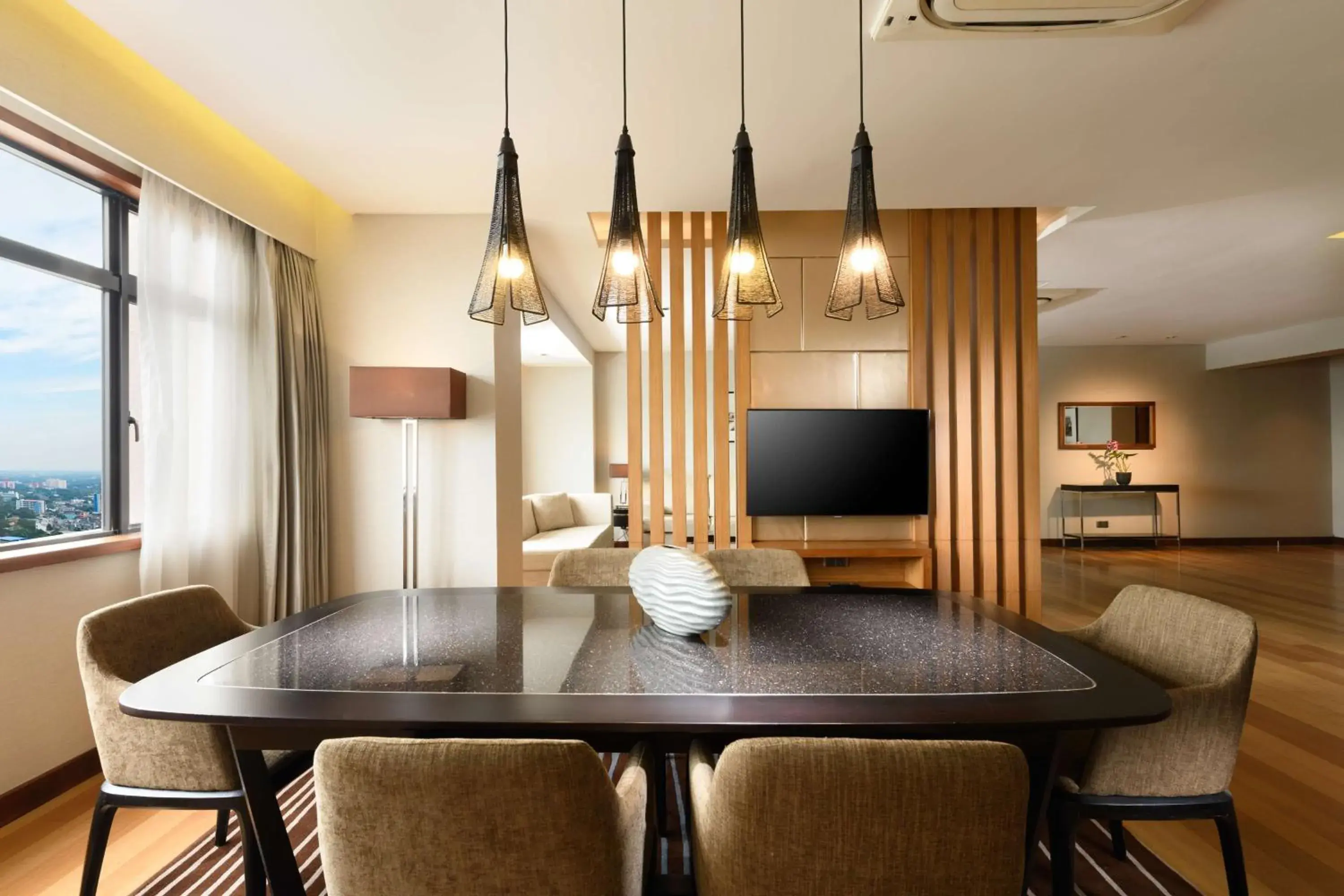 Living room, Dining Area in Hilton Colombo Residence