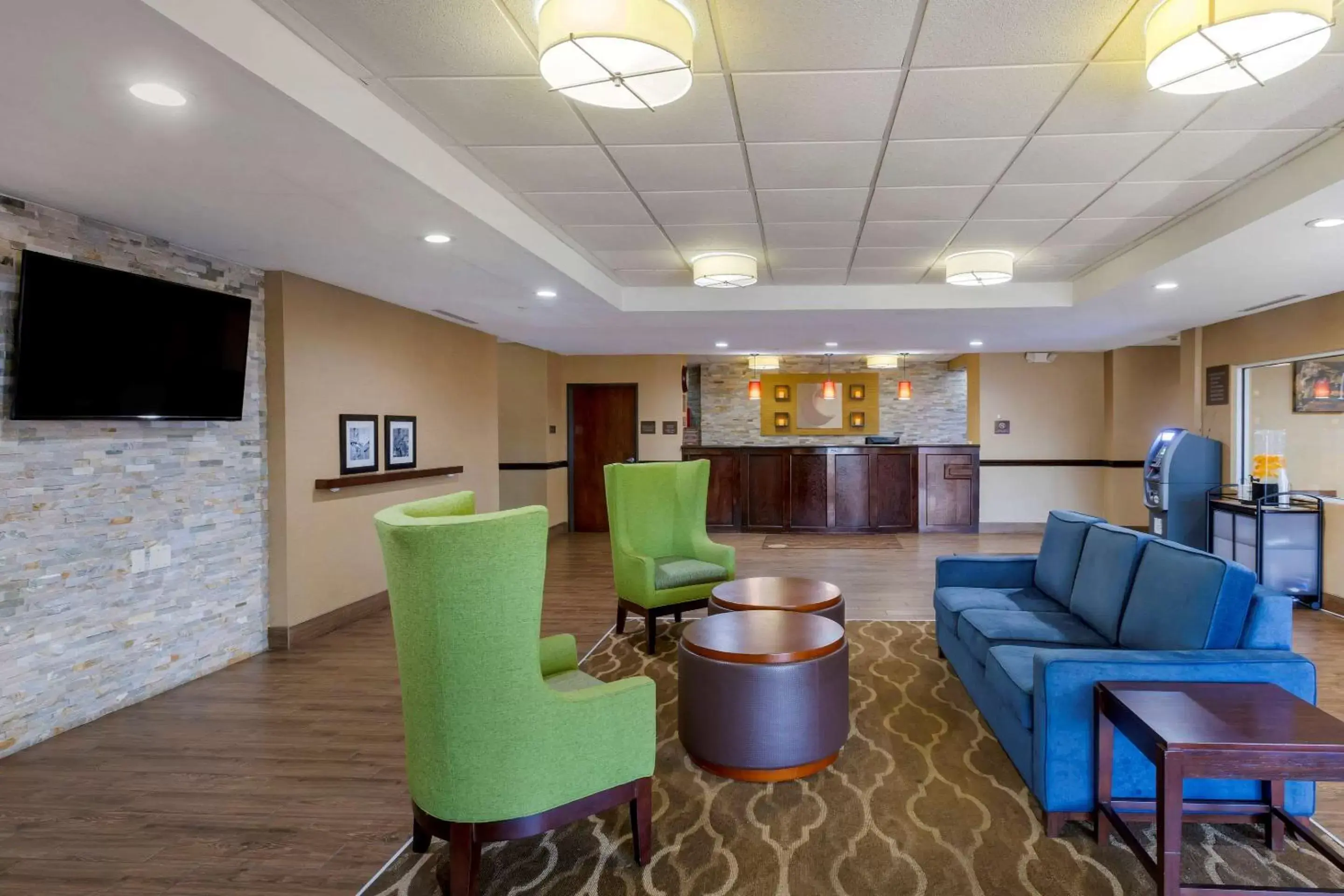 Lobby or reception in Comfort Inn Marion