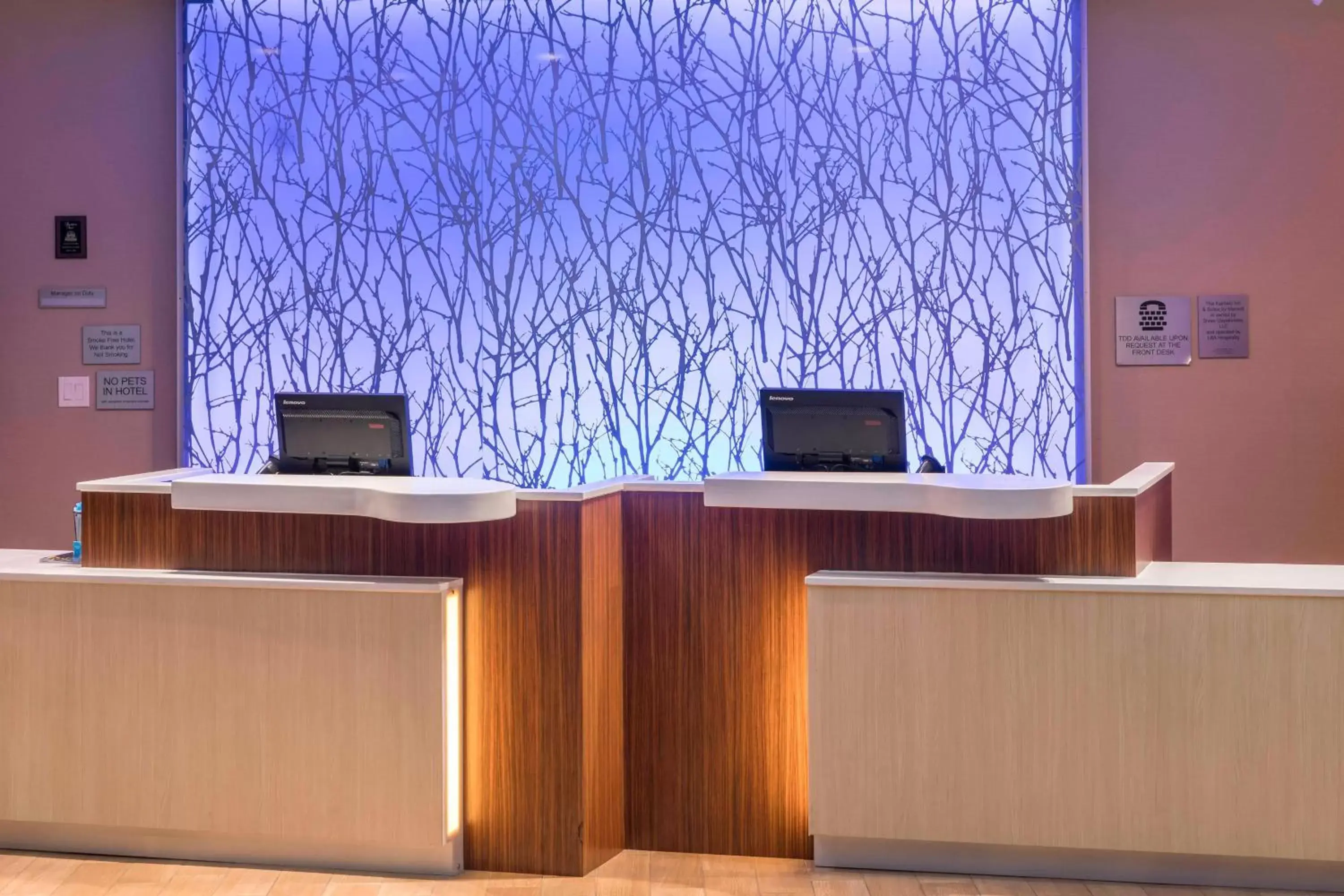 Lobby or reception, TV/Entertainment Center in Fairfield Inn & Suites by Marriott Houston Pasadena