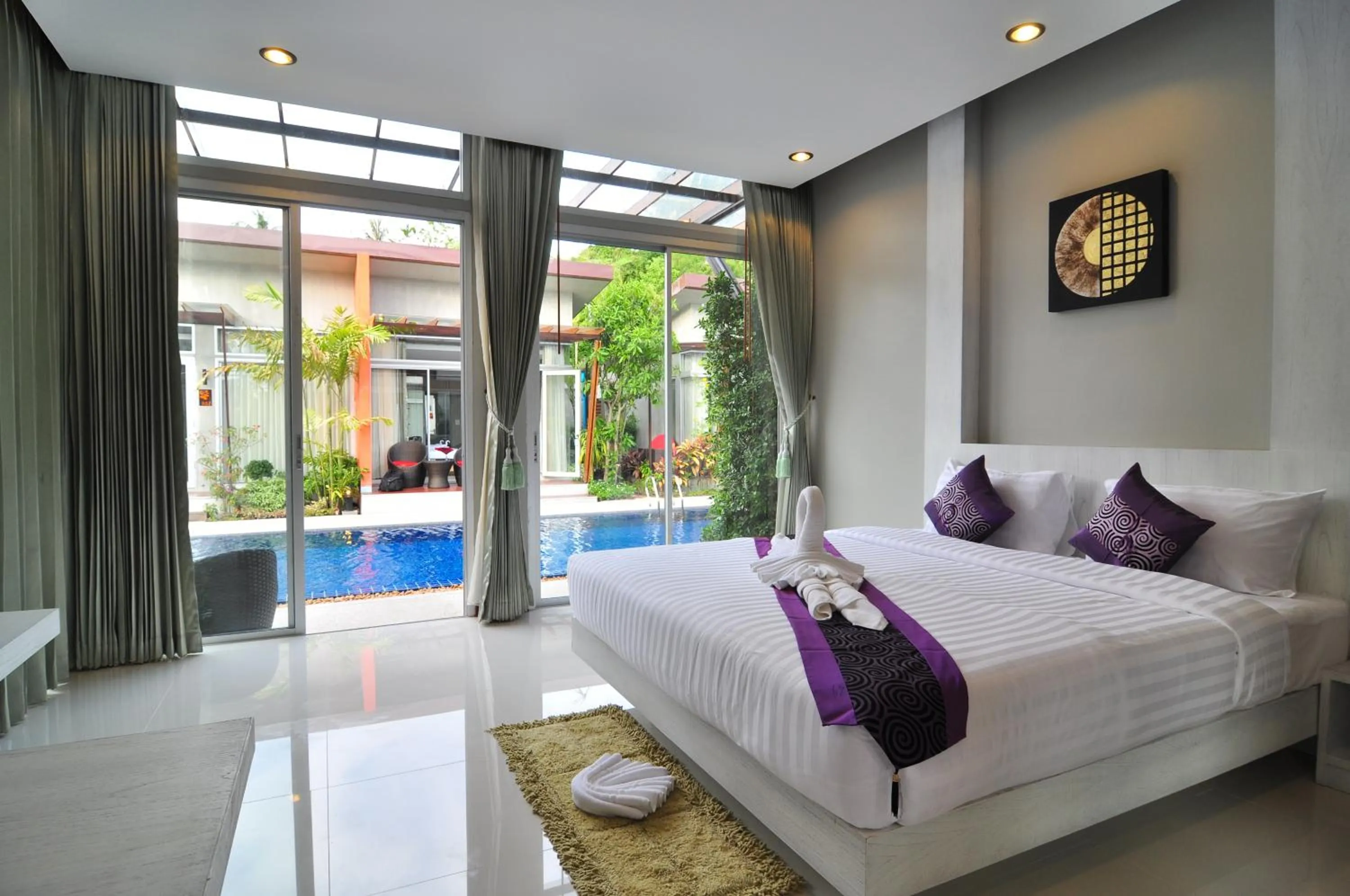 Decorative detail, Bed in Phu NaNa Boutique Hotel - SHA Plus