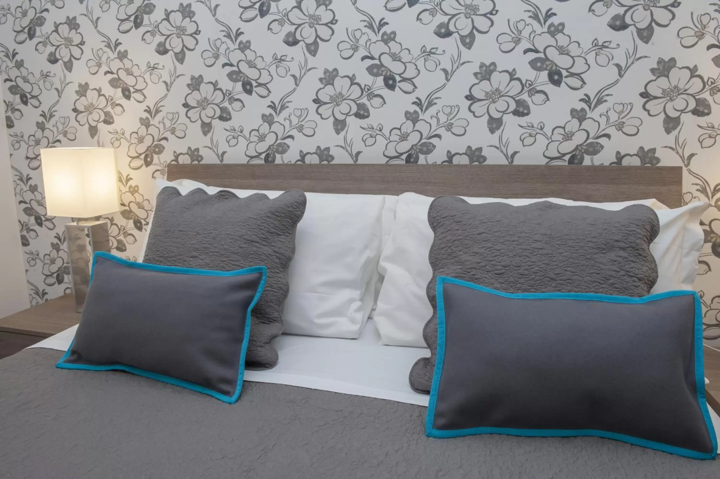 Decorative detail, Bed in Nobilcasa Suites