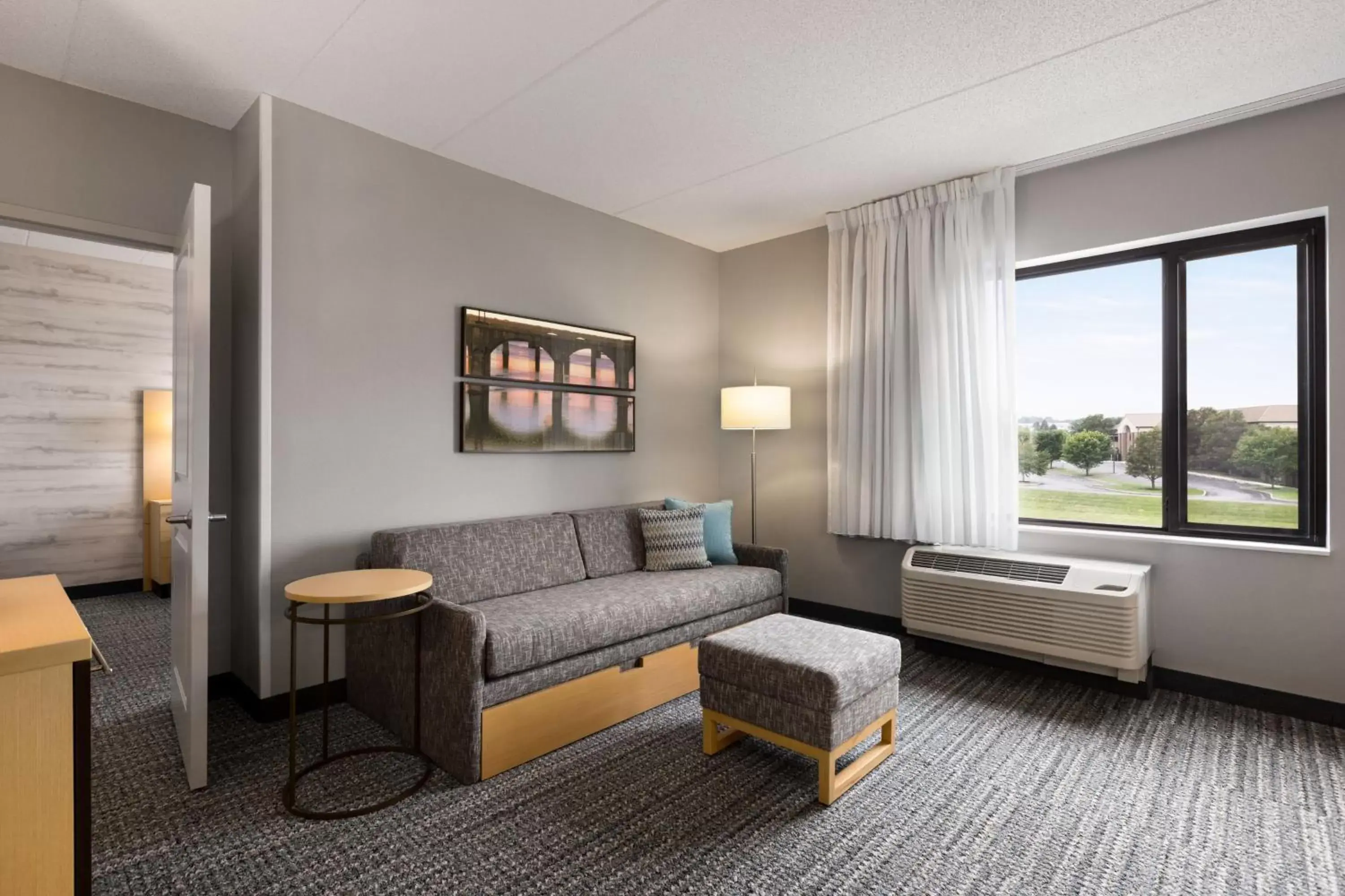 Living room, Seating Area in TownePlace Suites by Marriott Harrisburg West/Mechanicsburg