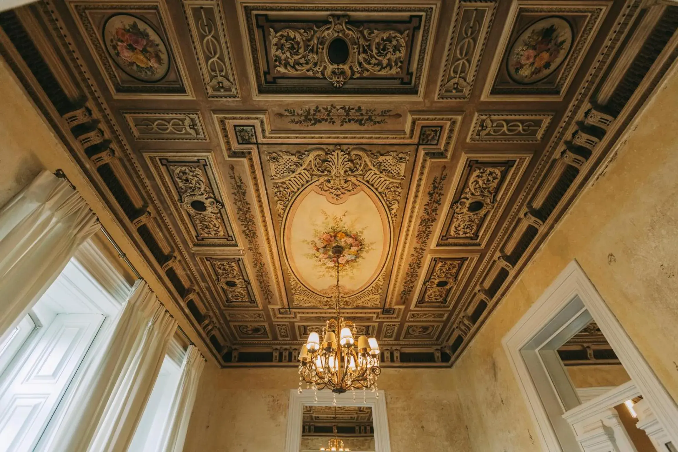 Decorative detail in Torel Palace Lisbon