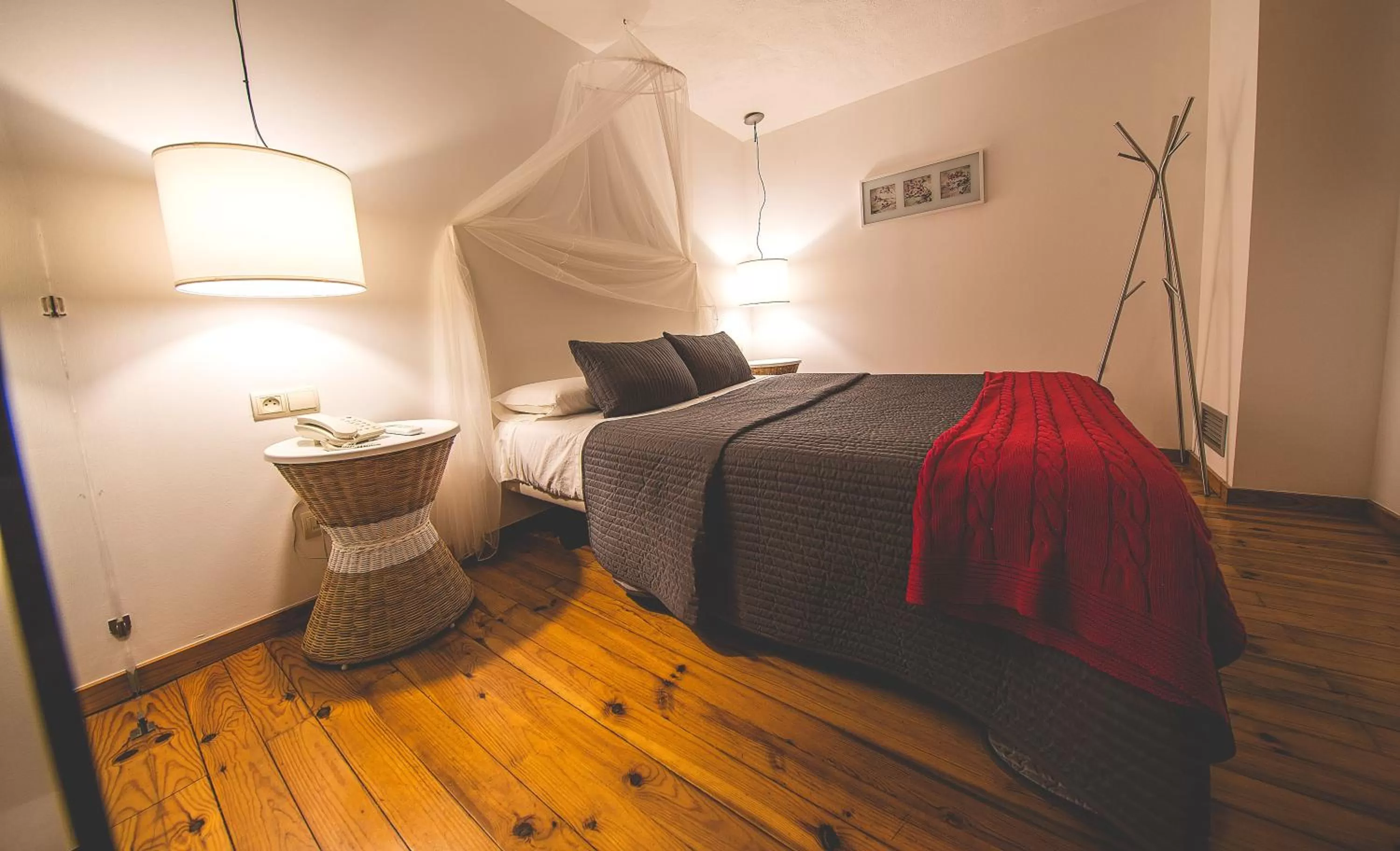 Decorative detail, Bed in Hotel Bodega El Juncal