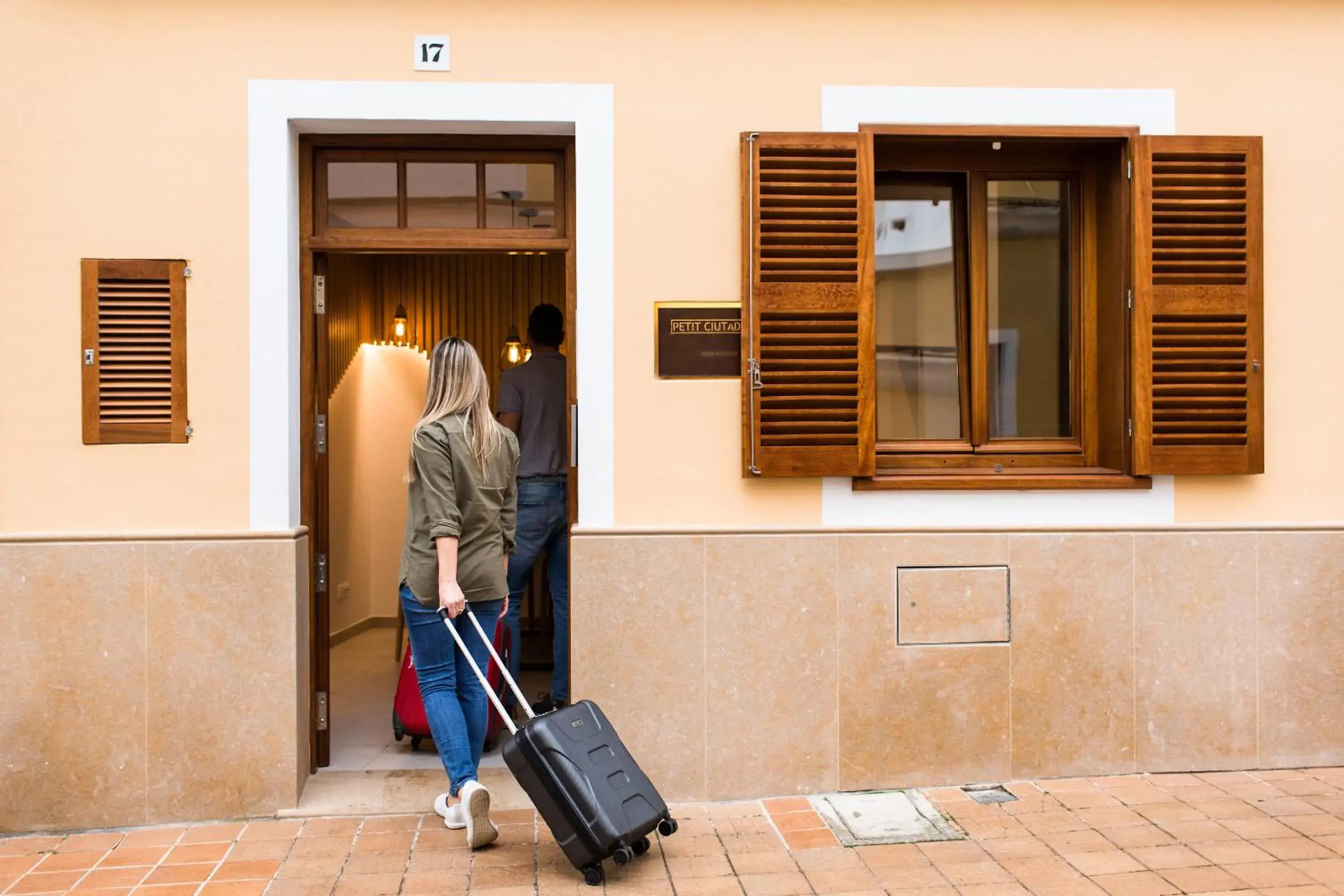 Facade/entrance in Petit Hotel Ciutadella
