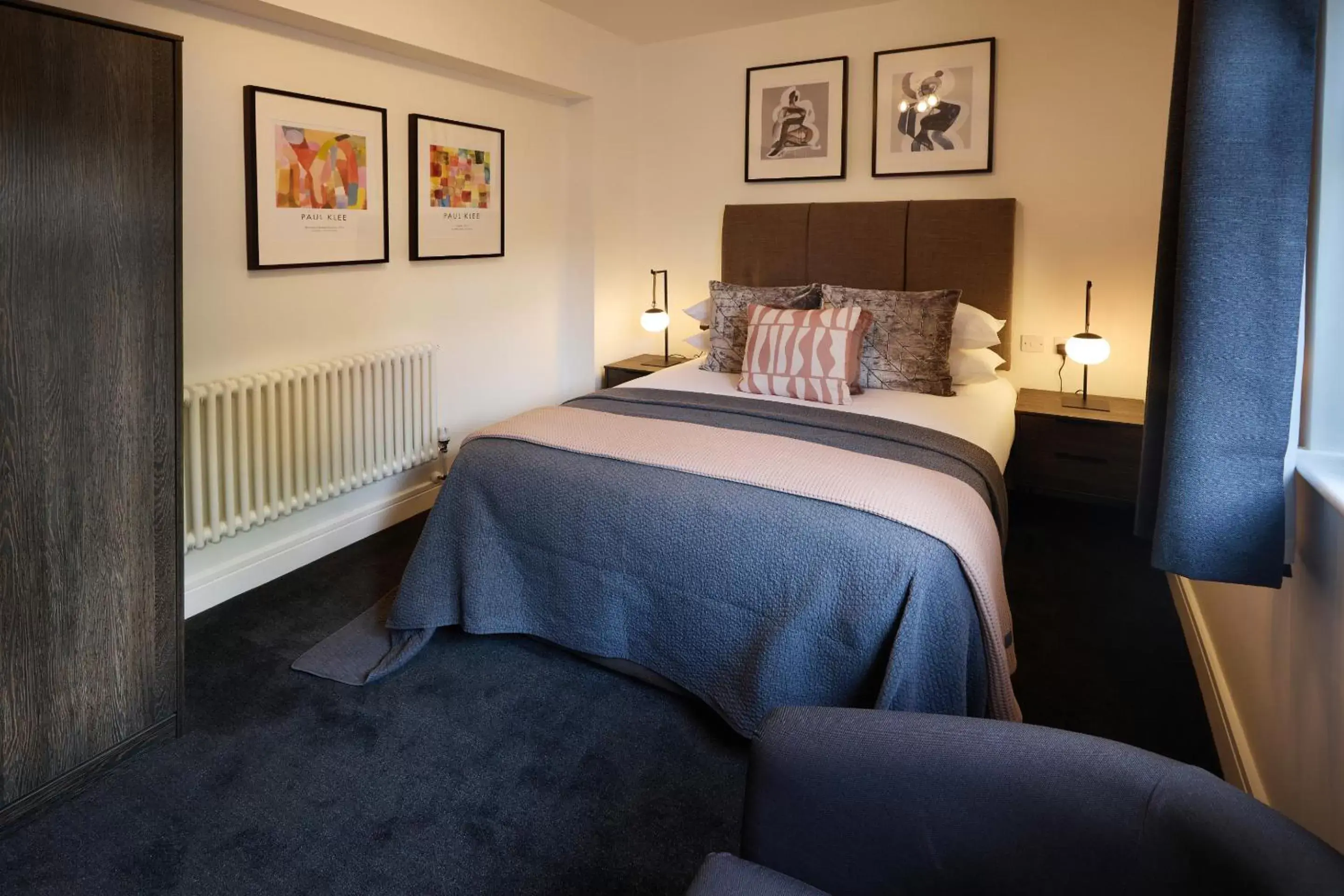 Bedroom, Bed in The Woden Boutique Hotel Walsall M6 J9