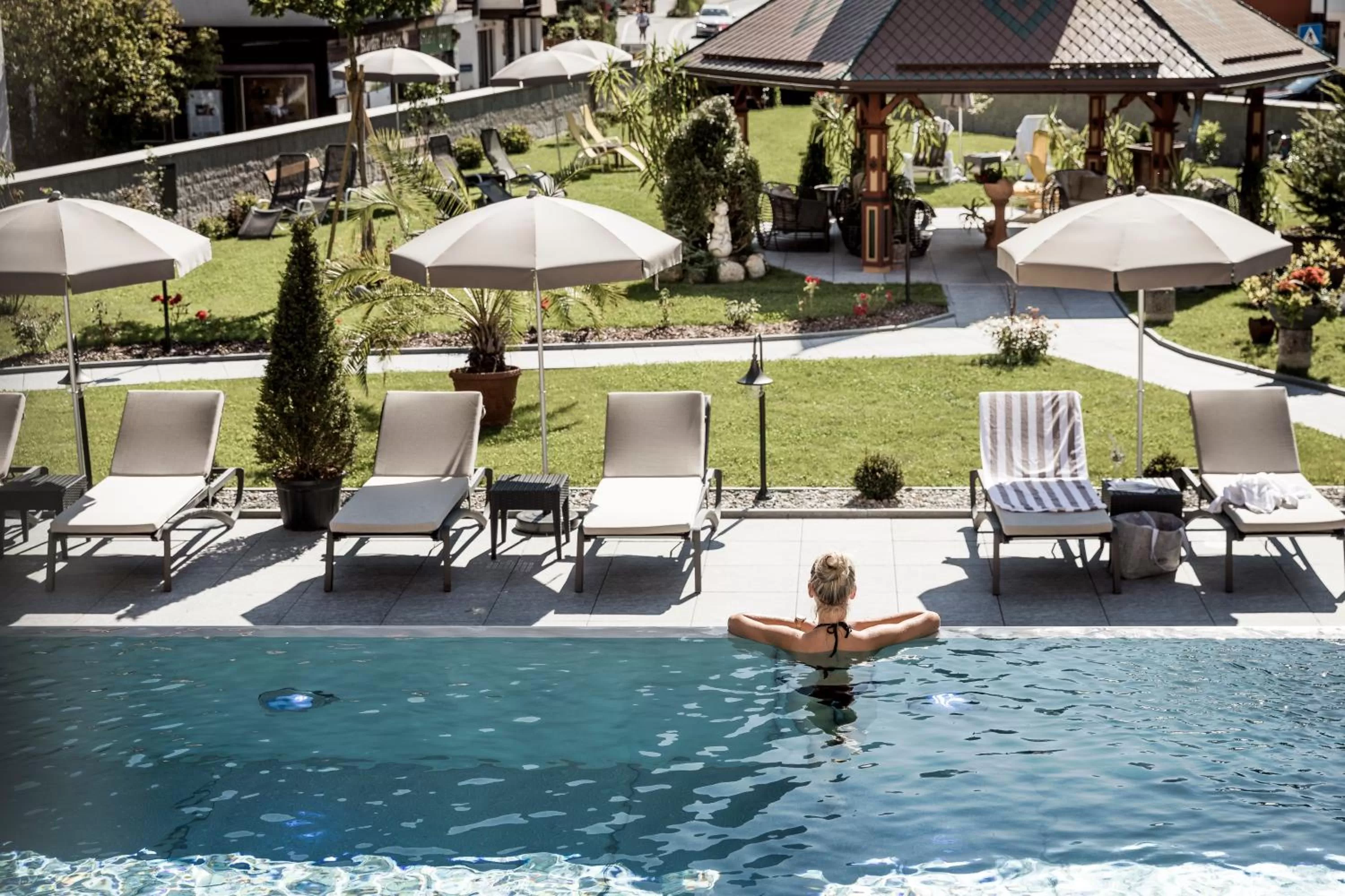 Garden in Posthotel Kassl 4-Sterne-Superior