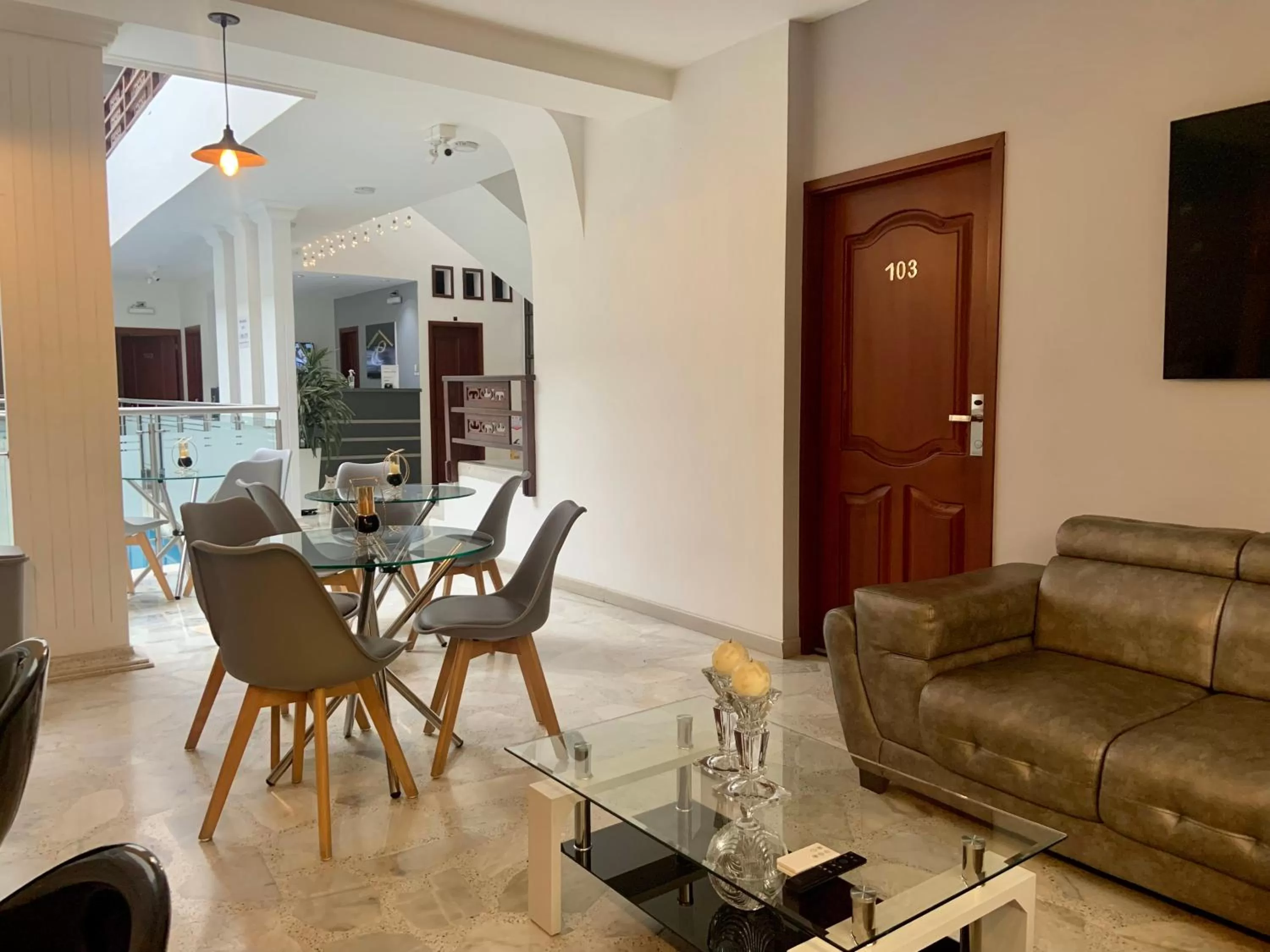 Living room in Casa Esmeralda Hotel Boutique