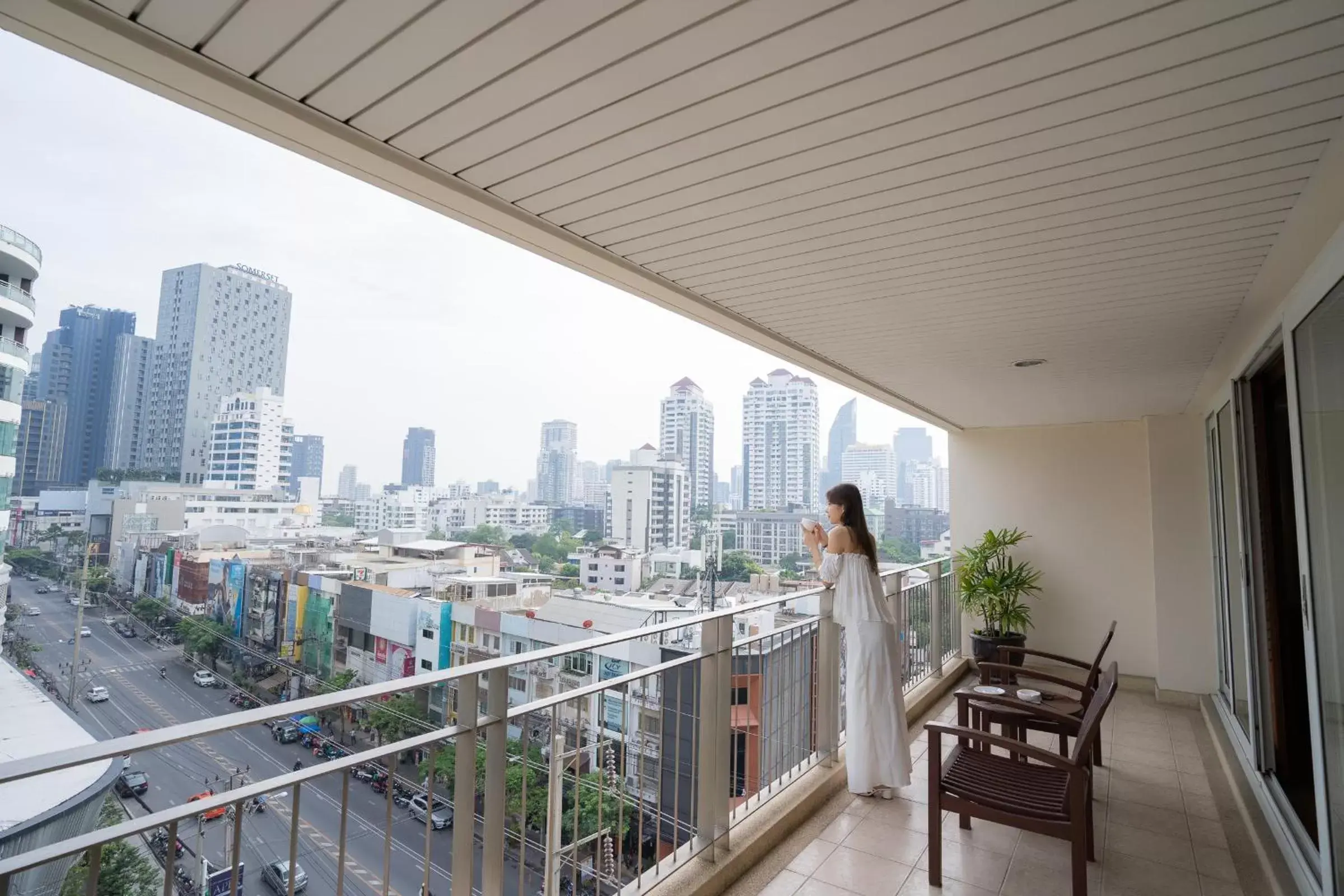 Balcony/Terrace in Centre Point Sukhumvit Thong-Lo