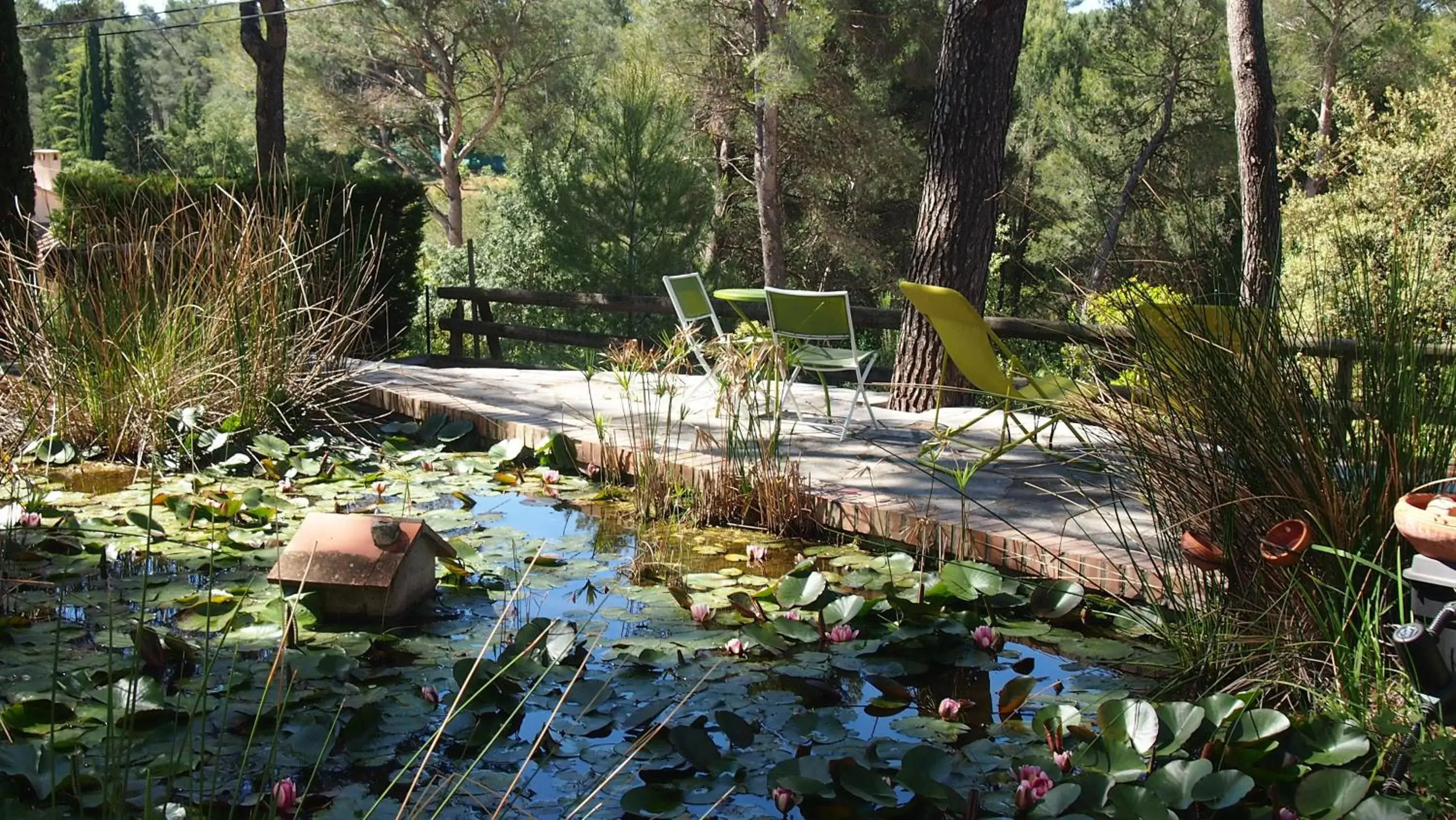 Garden in La Cigalière