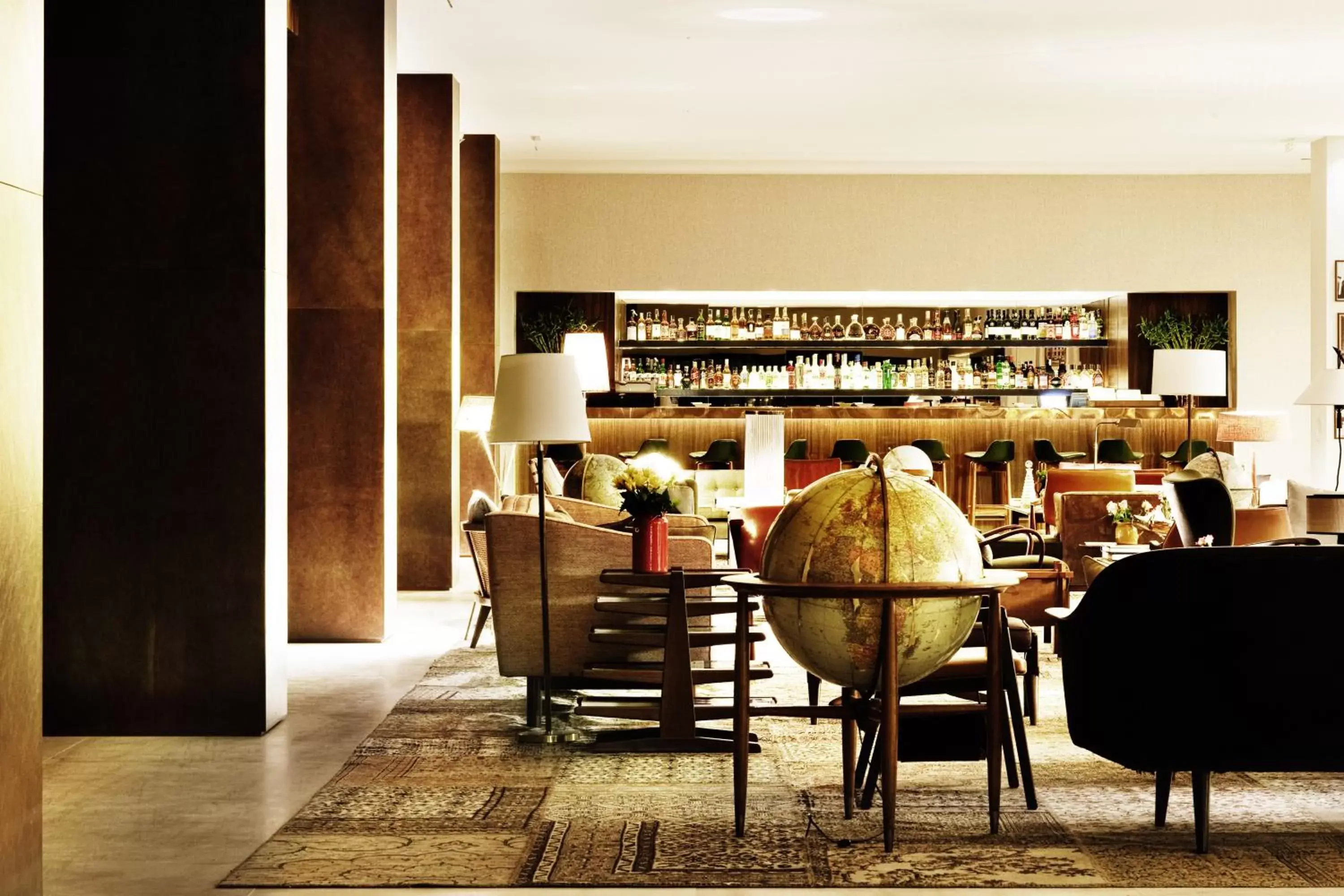 Lobby or reception, Lounge/Bar in Square Nine Hotel Belgrade-The Leading Hotels of The World
