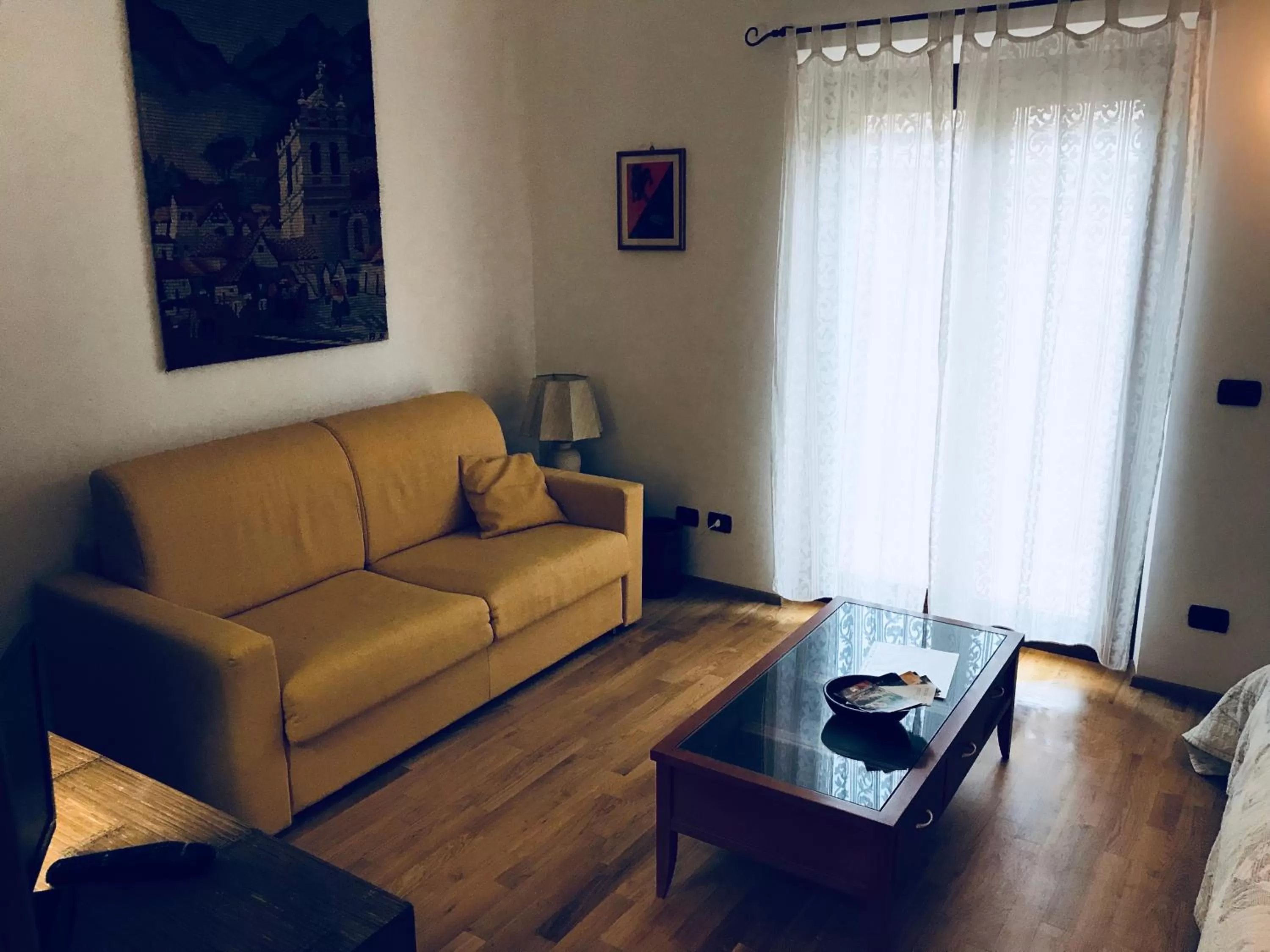 Seating area in Sally's B&B