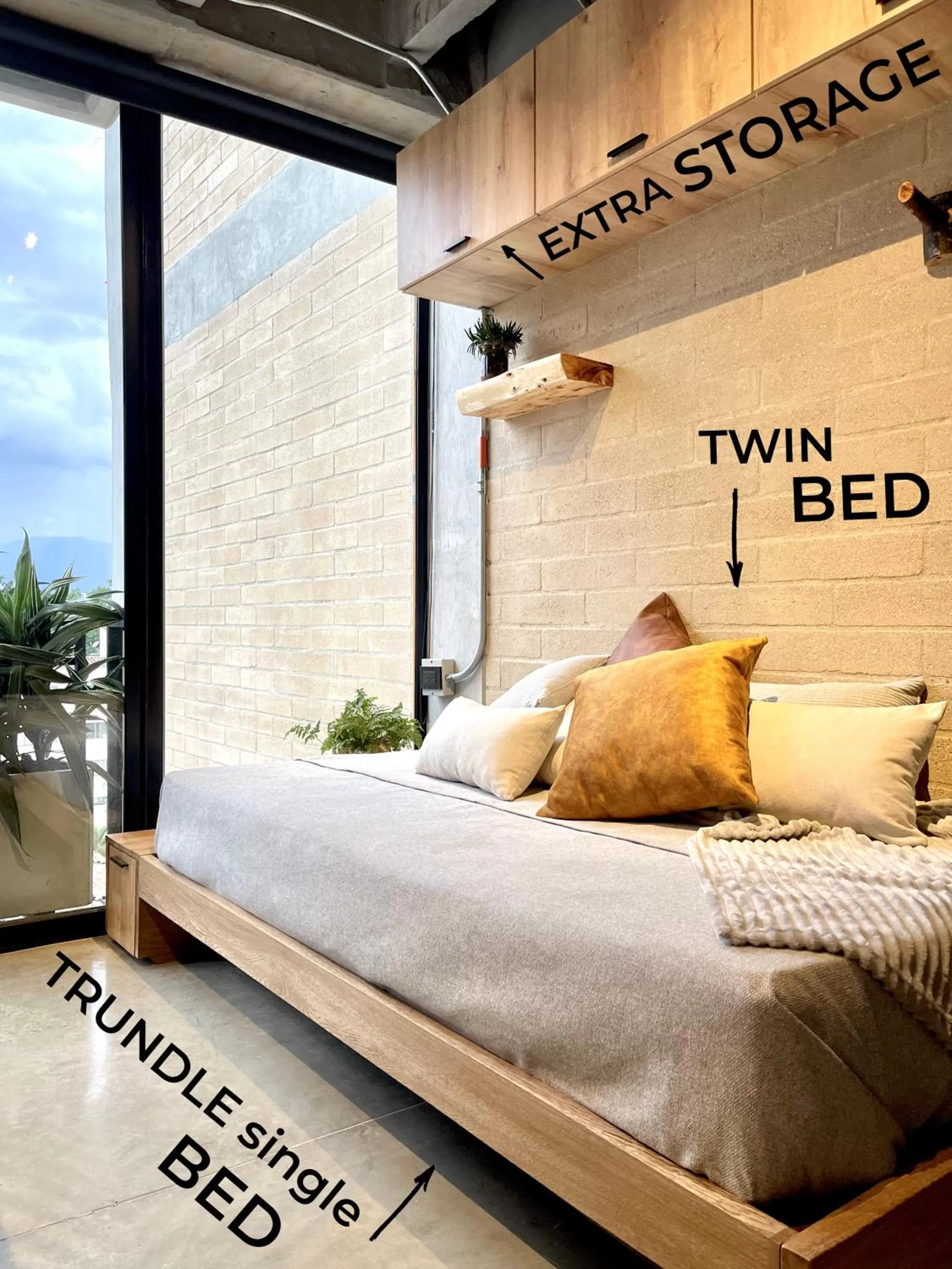 Living room, Bed in Beminimal Hotel