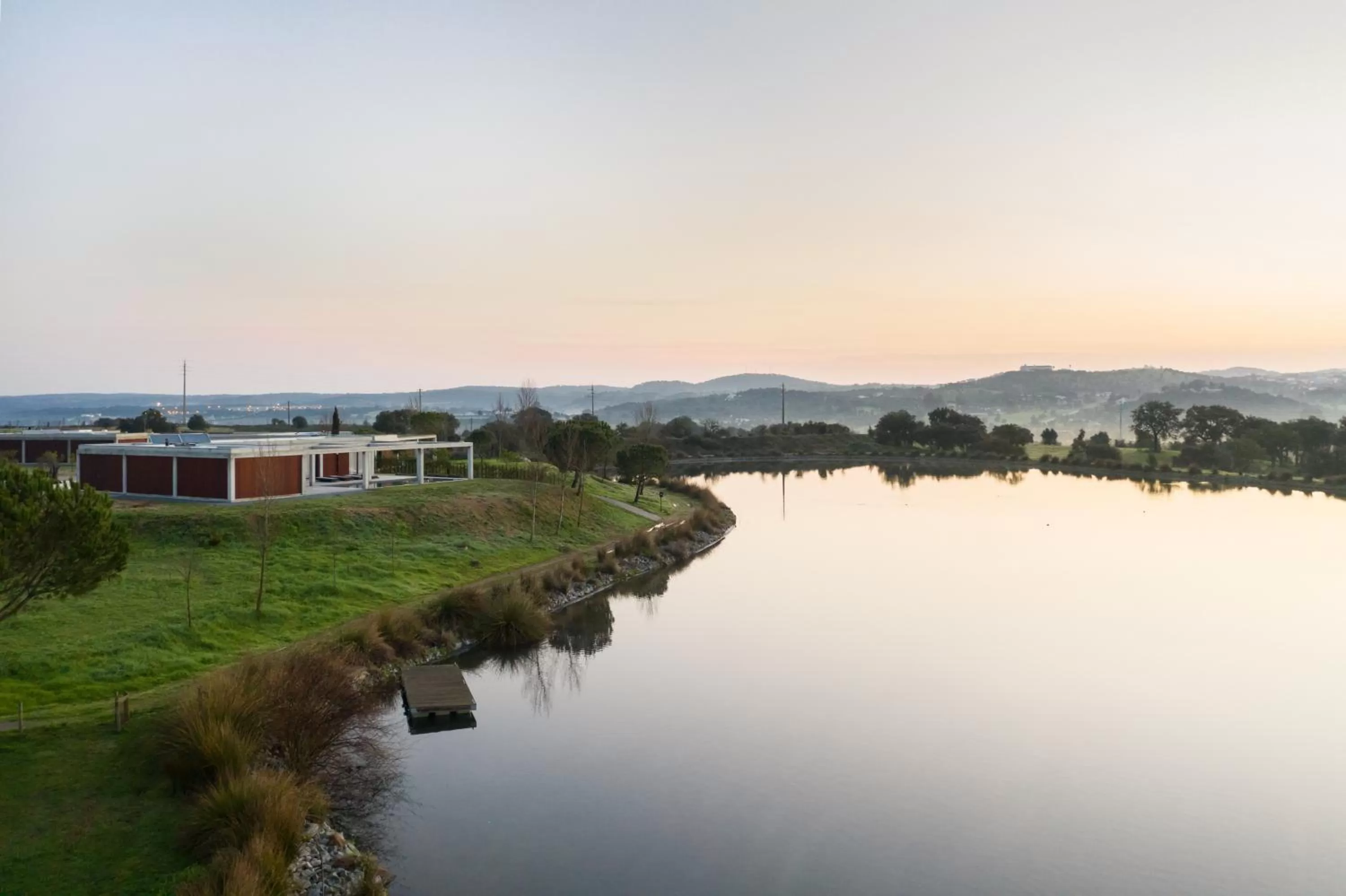 Natural landscape in L'AND Vineyards - Relais & Châteaux