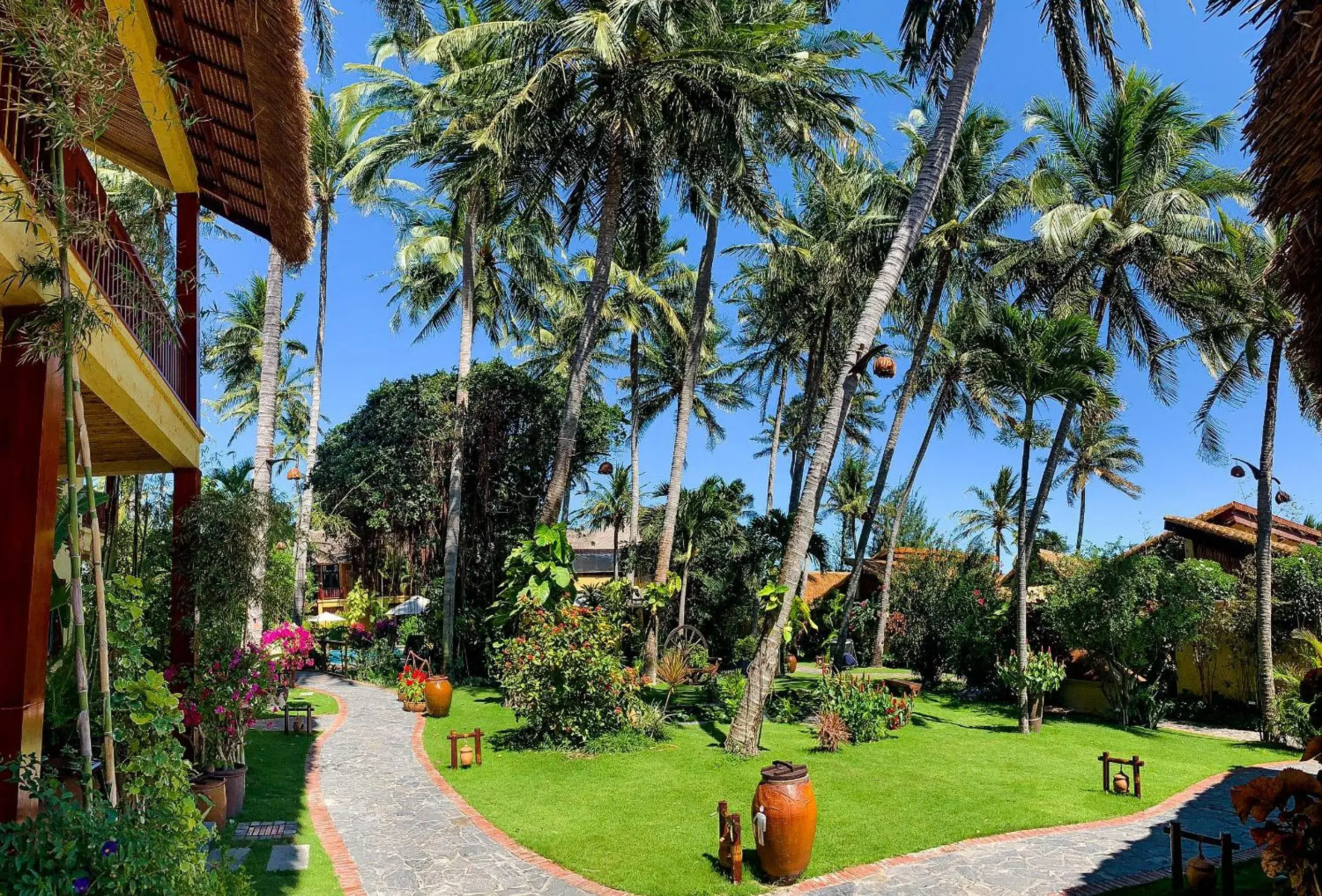 Garden in Bamboo Village Beach Resort & Spa