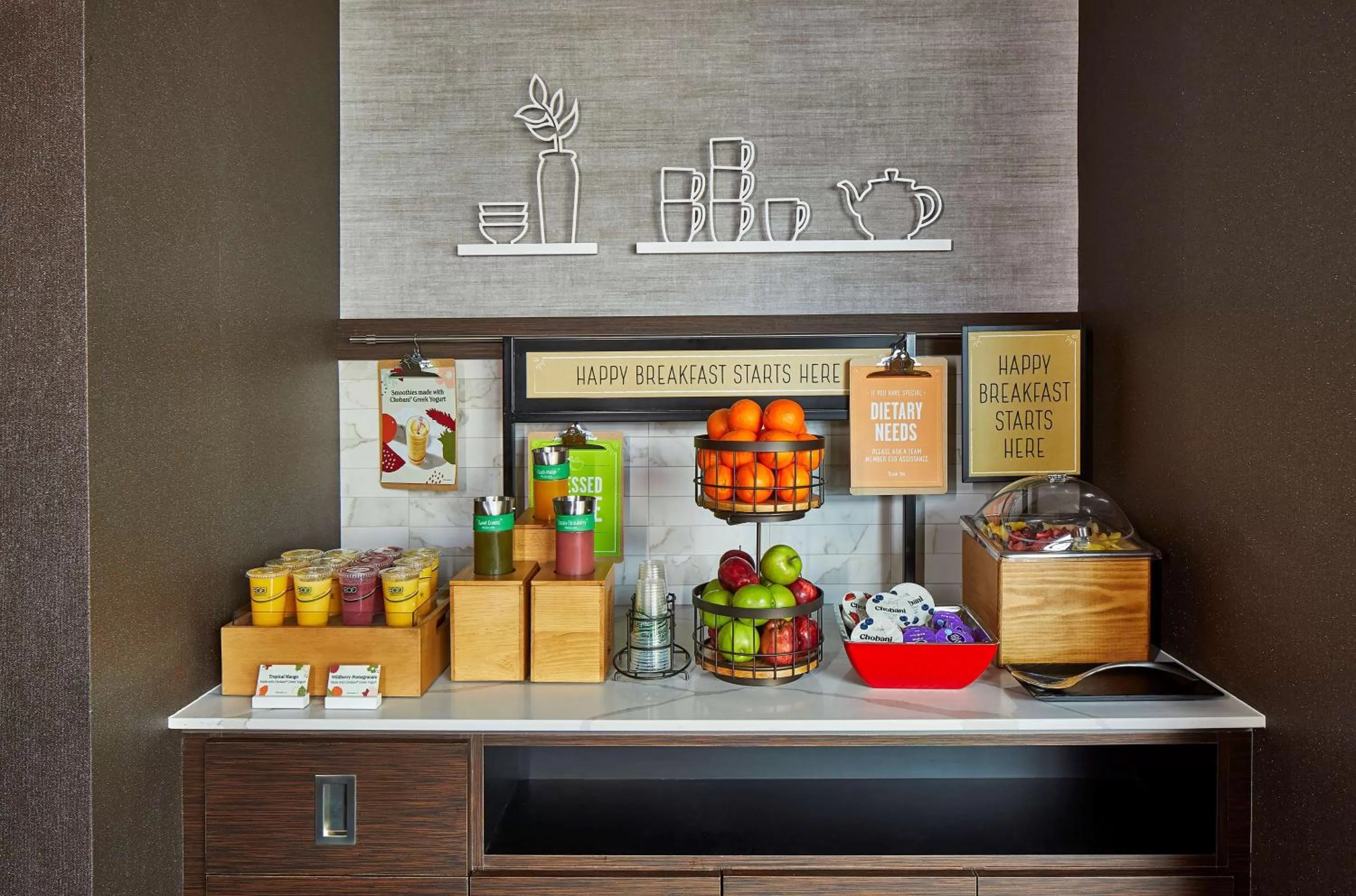 Breakfast in Hampton Inn & Suites Atlanta-Midtown, Ga