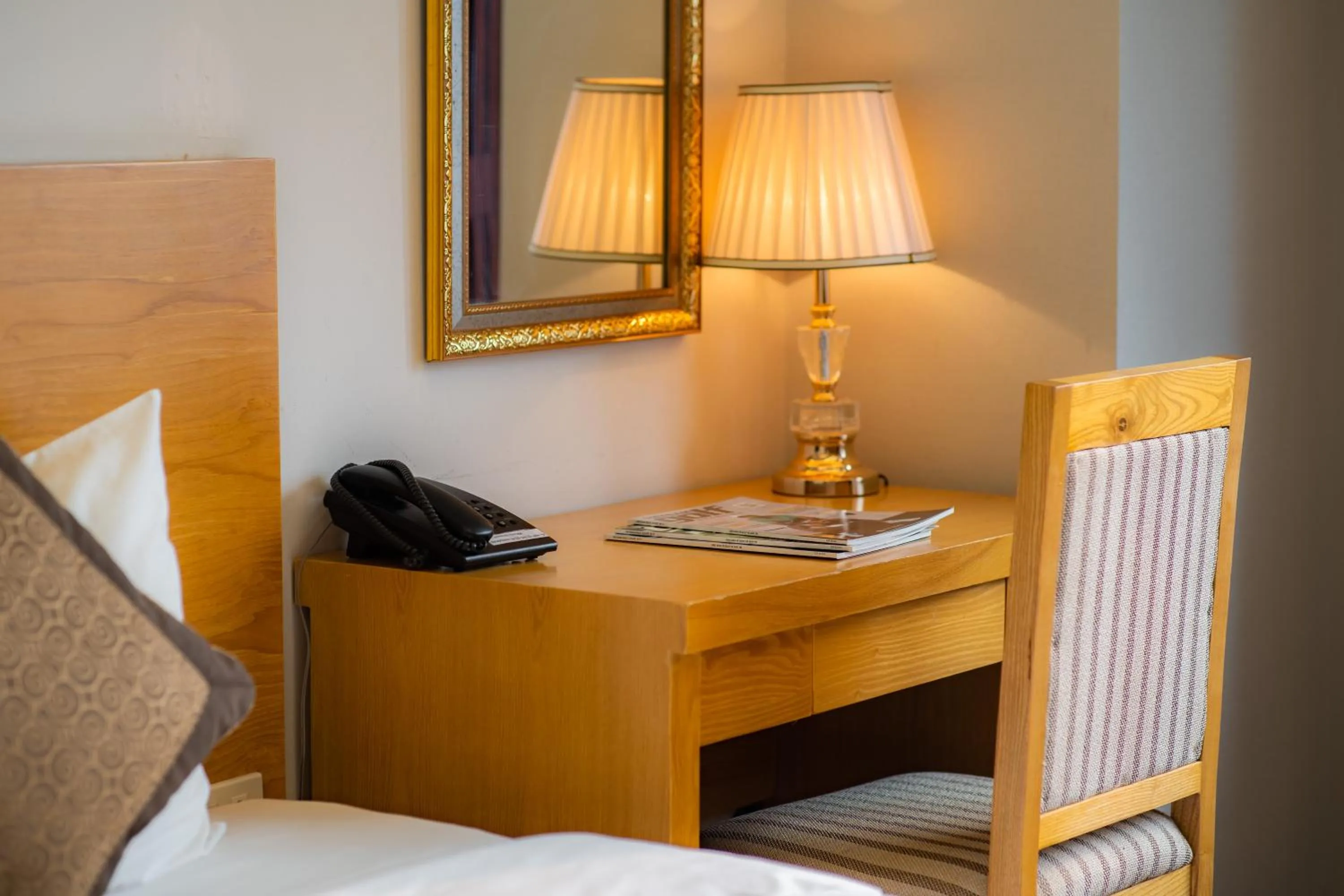 Bed in Riverside Hanoi Hotel