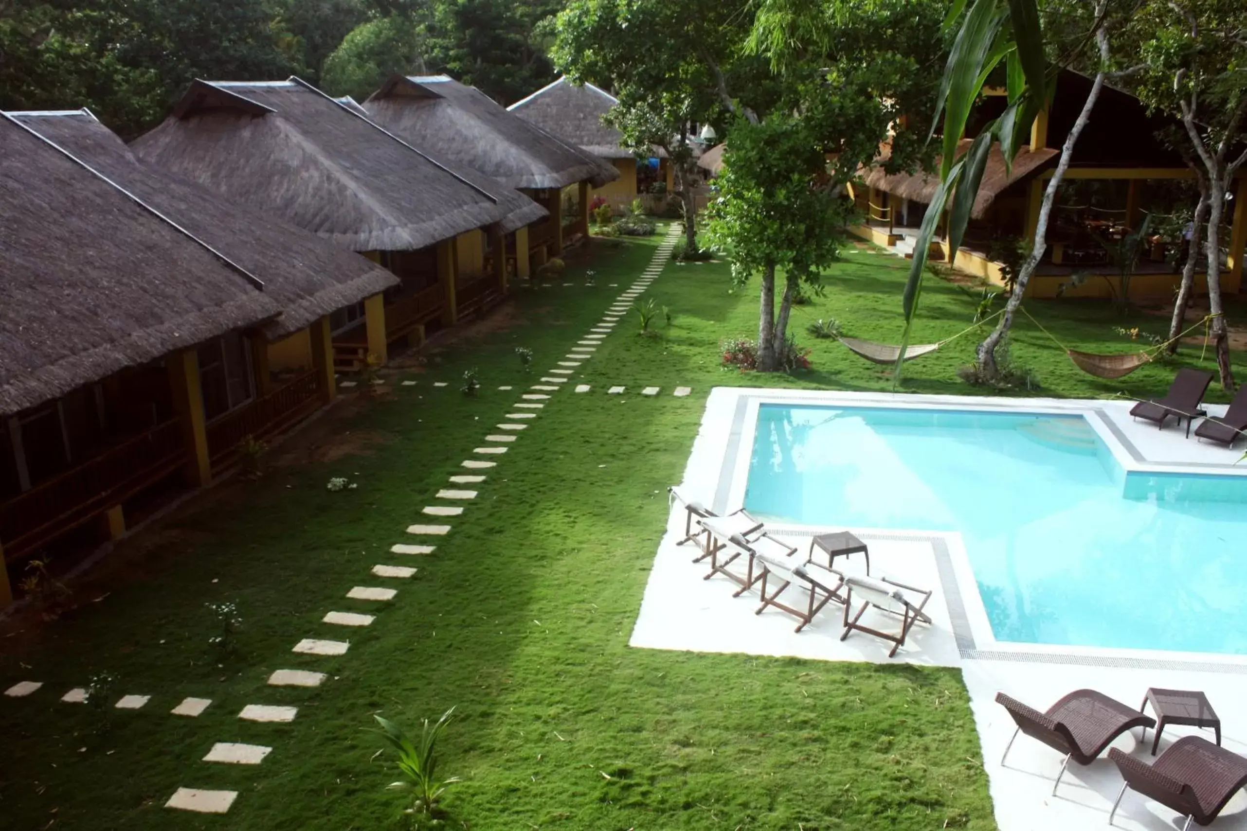 Bird's eye view, Pool View in La Natura Resort