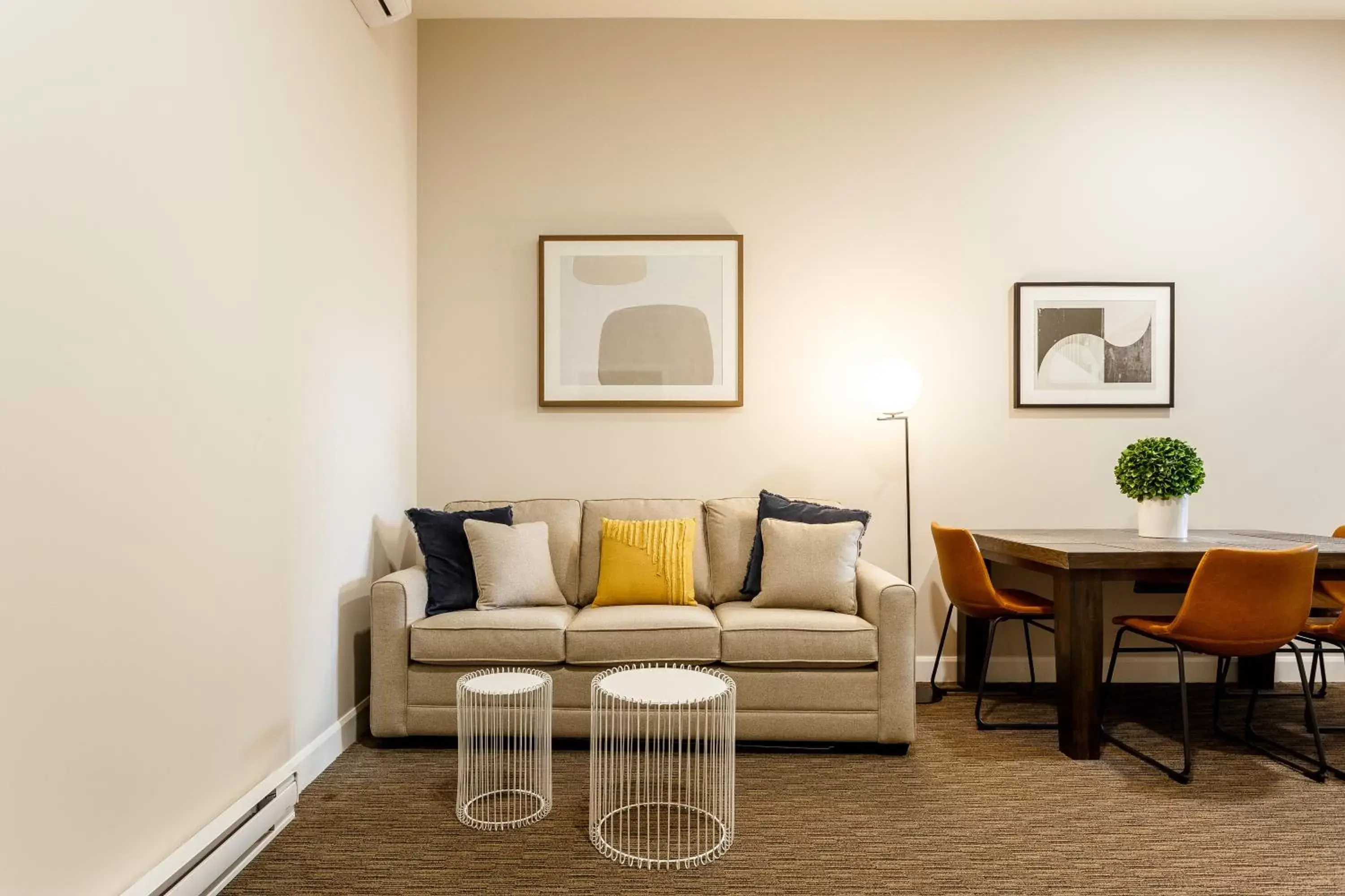 Living room, Seating Area in Parc Avenue Lofts