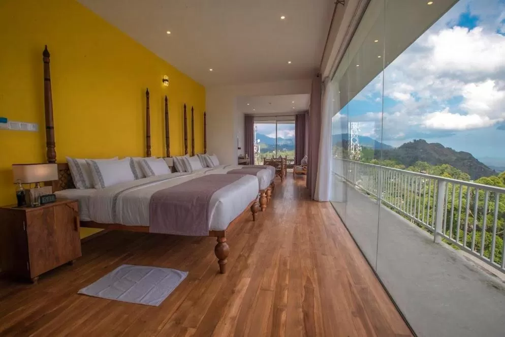 Bed in Morning Dew Boutique Hotel Ella