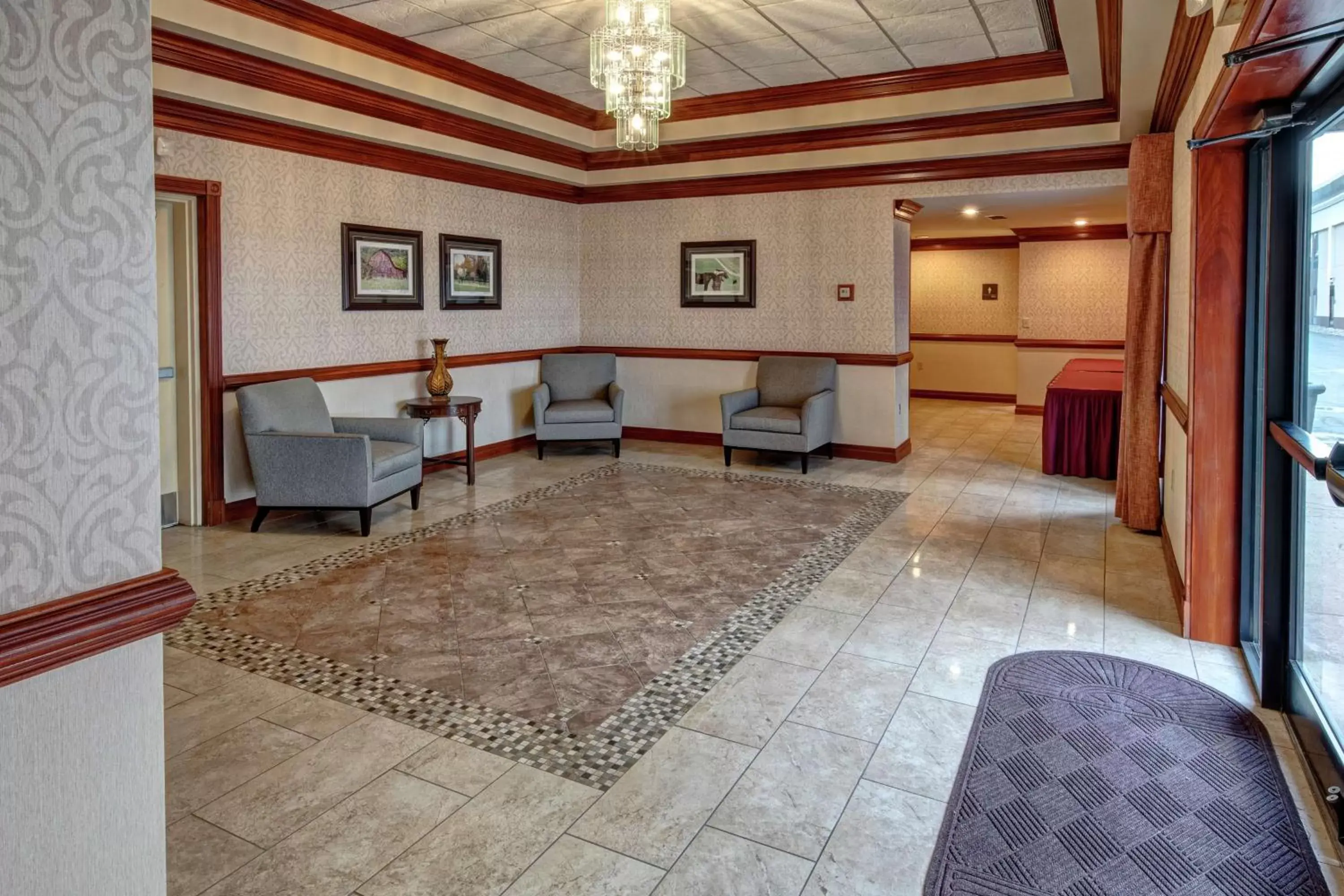 Lobby or reception, Seating Area in Hampton Inn Winchester KY