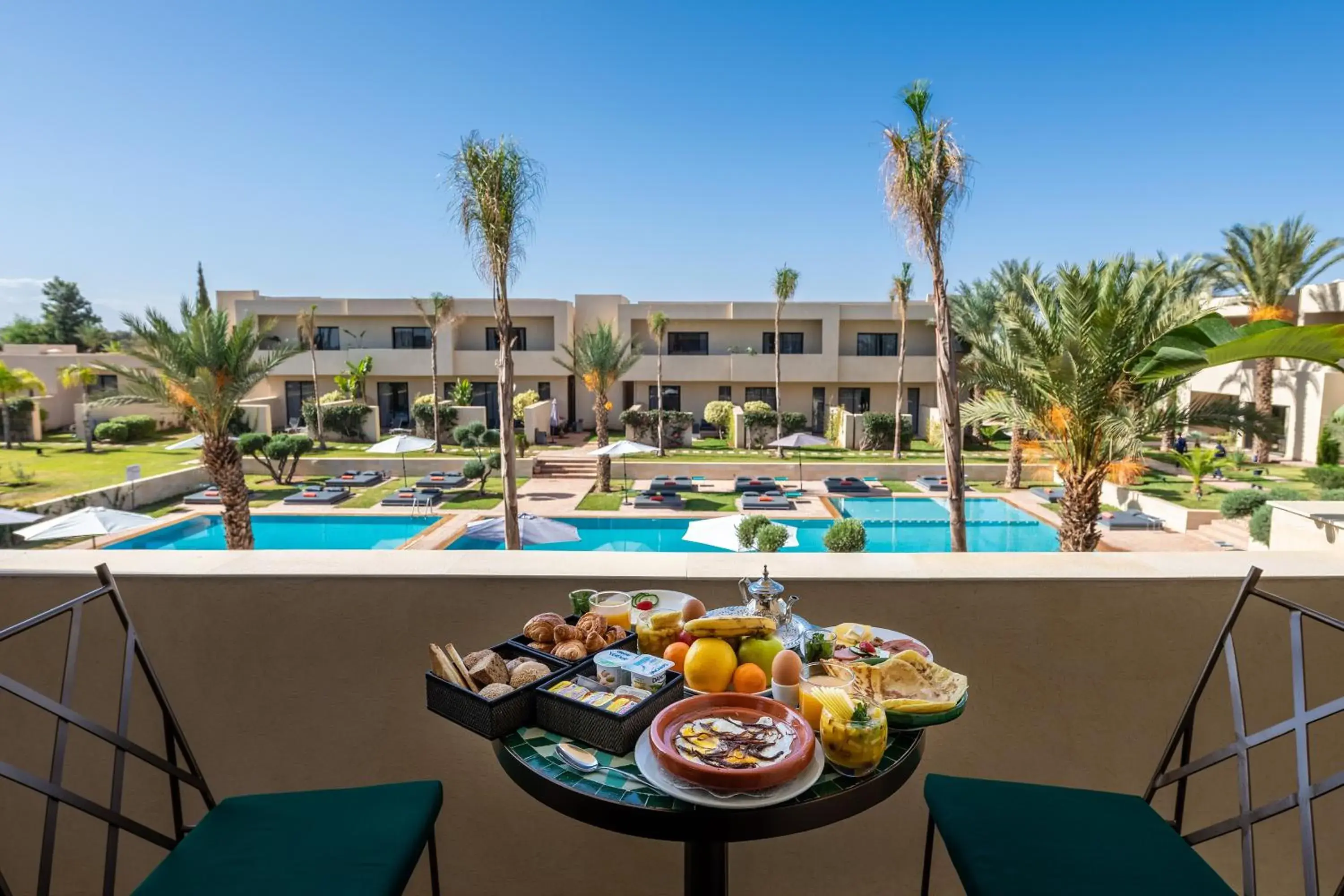 Garden view in Sirayane Boutique Hotel & Spa Marrakech