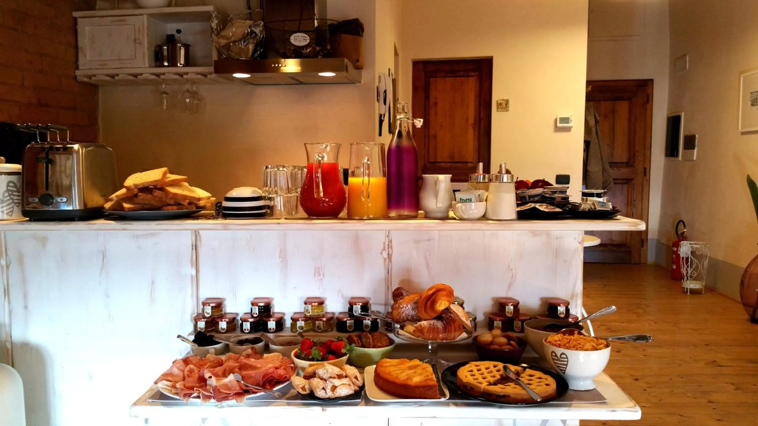 Food and drinks in Scalette di Piazza B&B