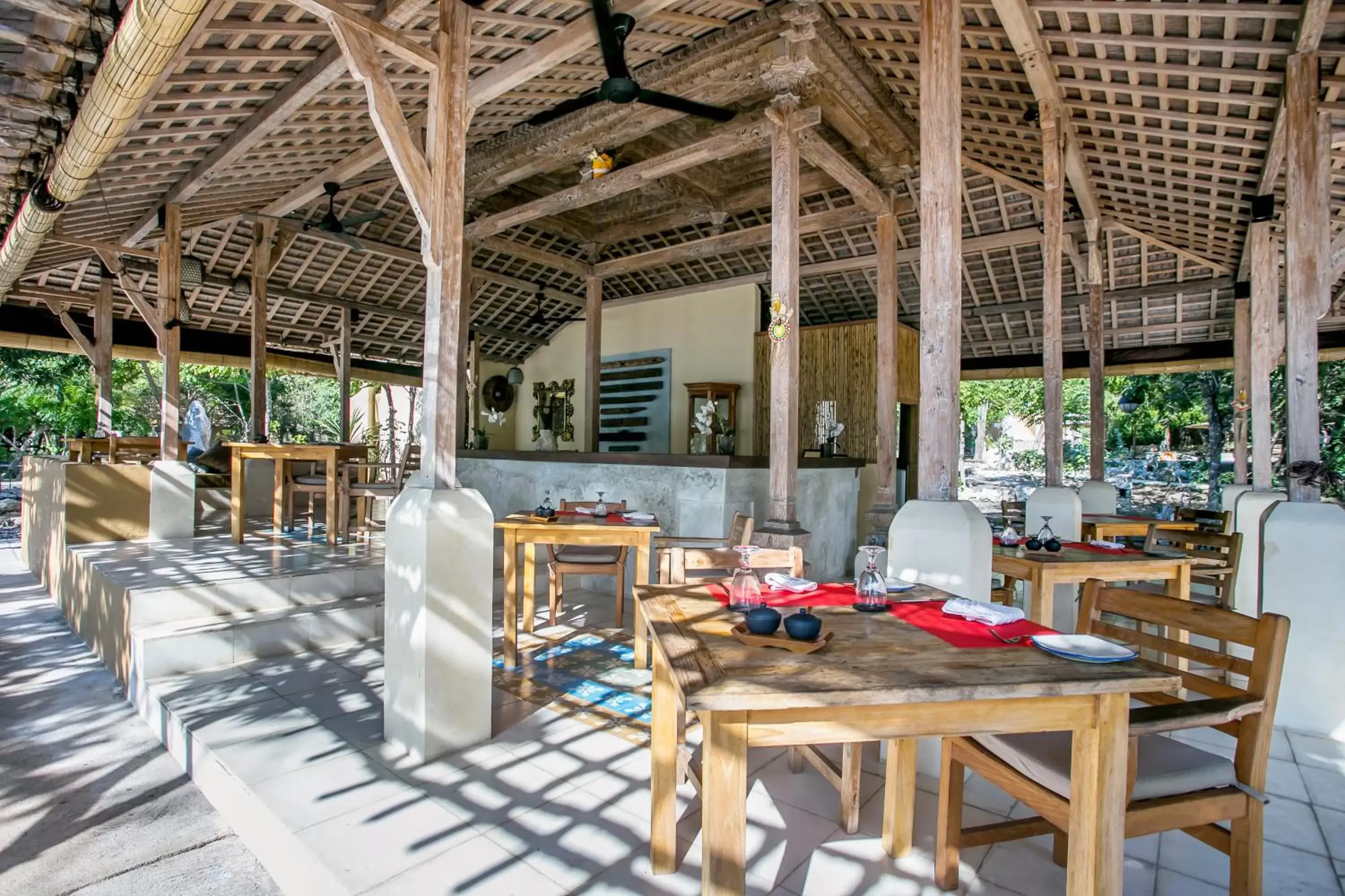 Lounge or bar, Restaurant/Places to Eat in NusaBay Menjangan