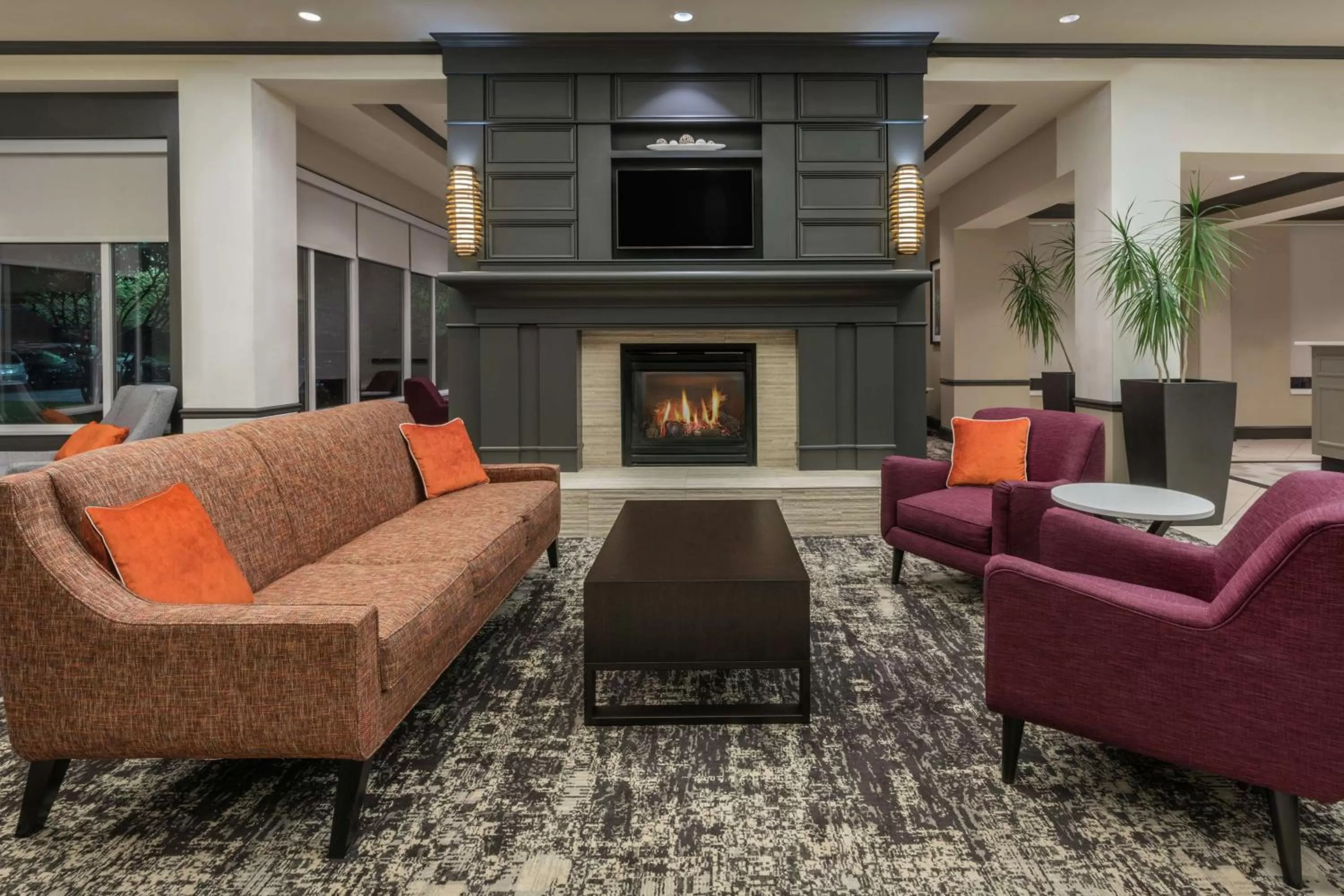 Lobby or reception in Hilton Garden Inn Blacksburg University
