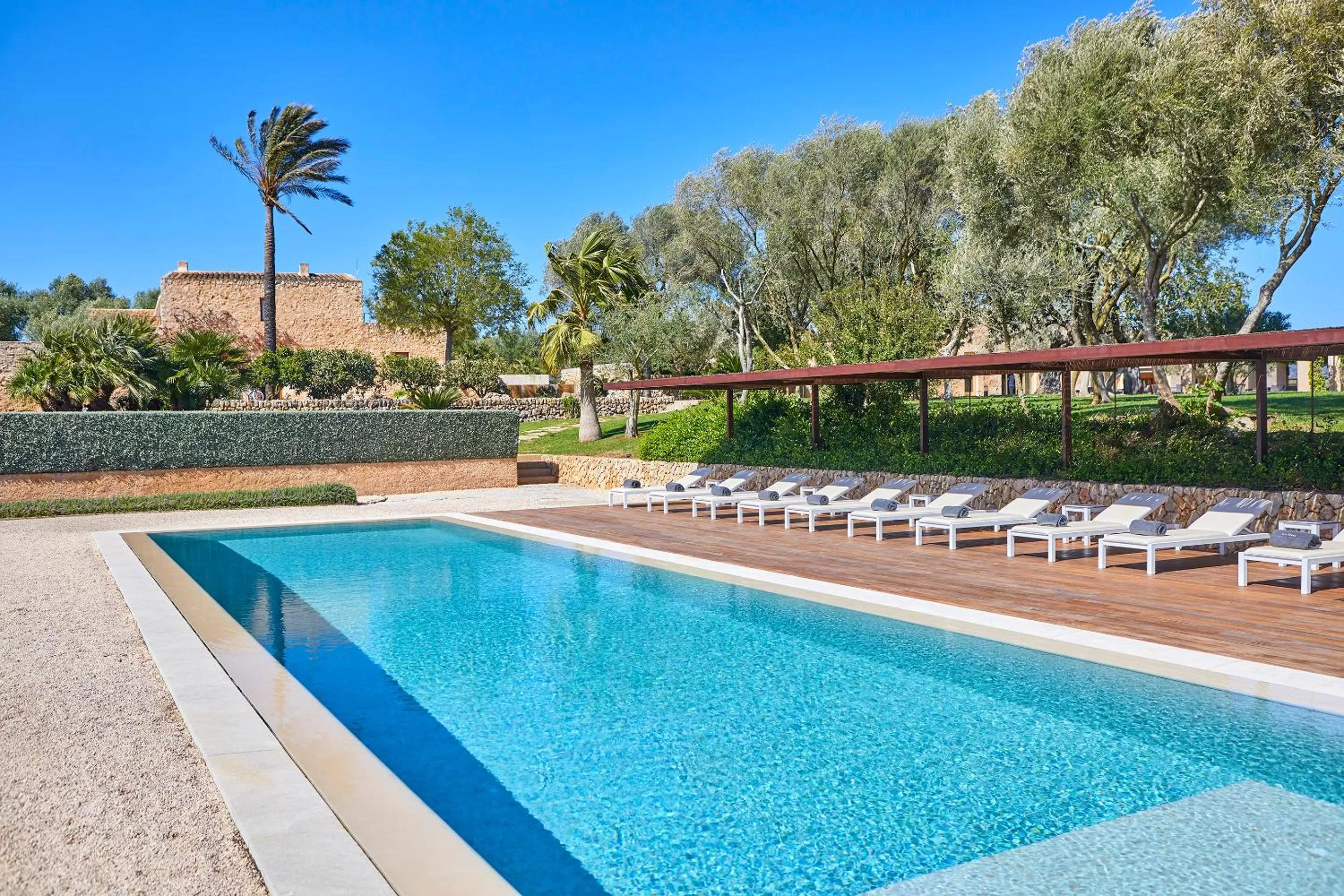 Swimming pool in Son Penya Adults Only Petit Hotel & Spa