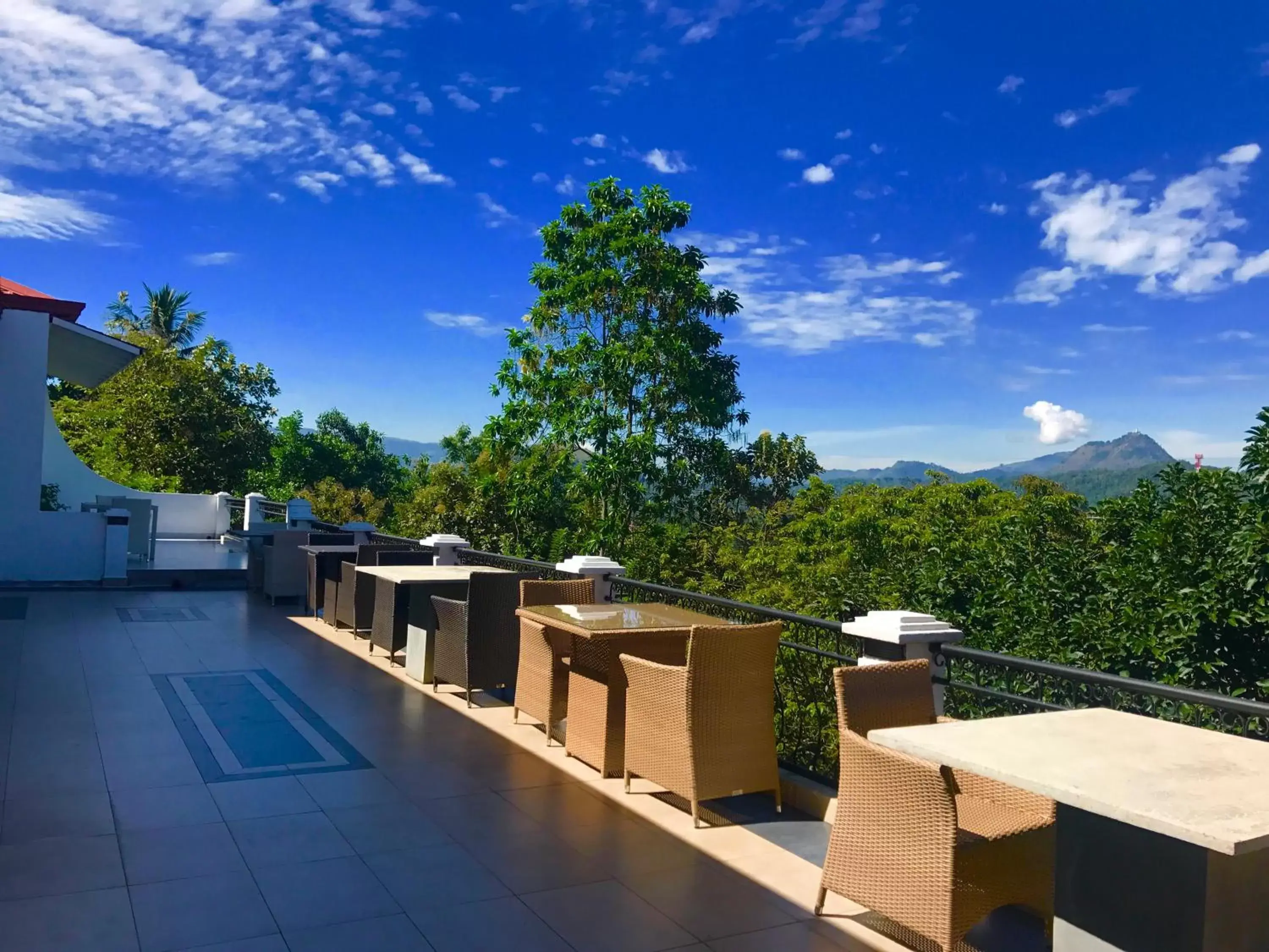 Balcony/Terrace in Elegant Hotel