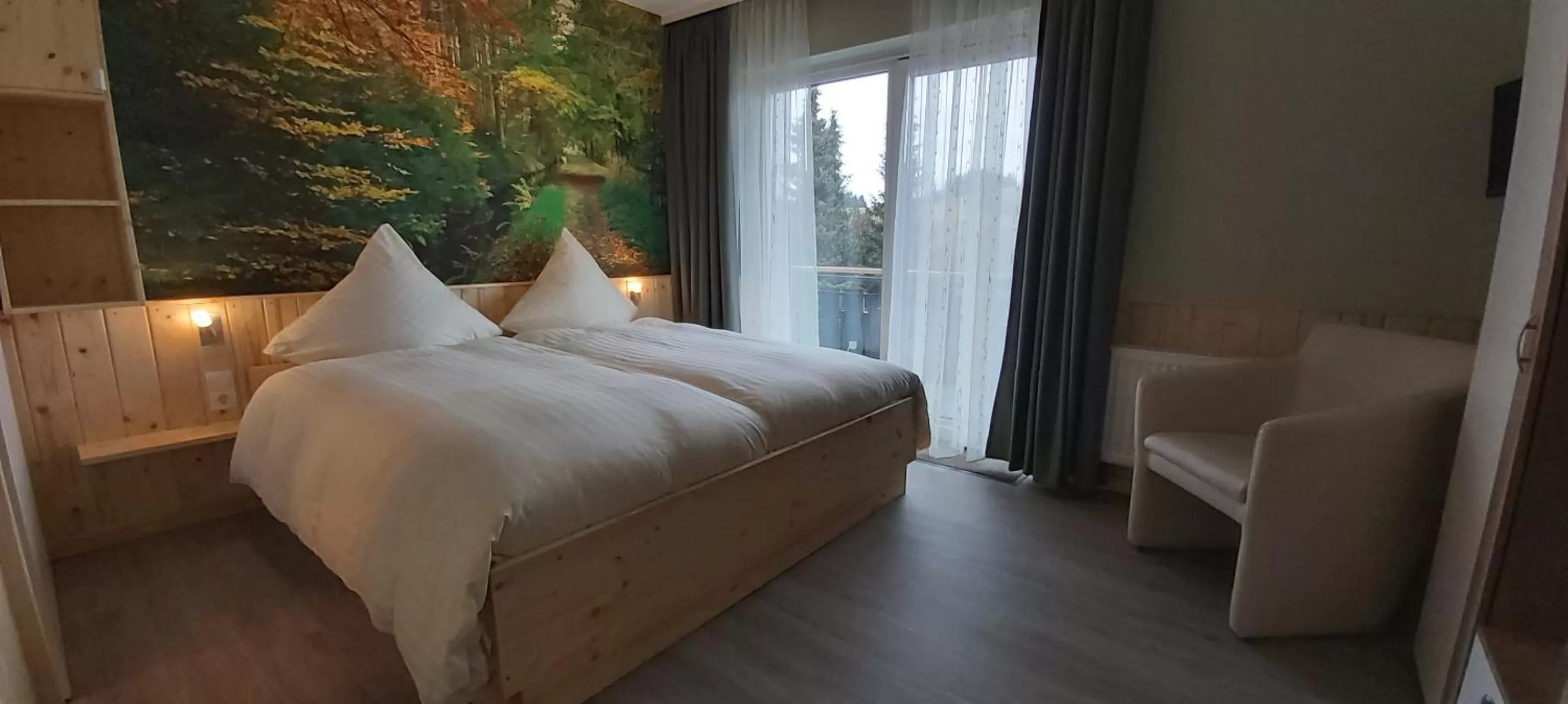 Bed in Pension Haus Petra