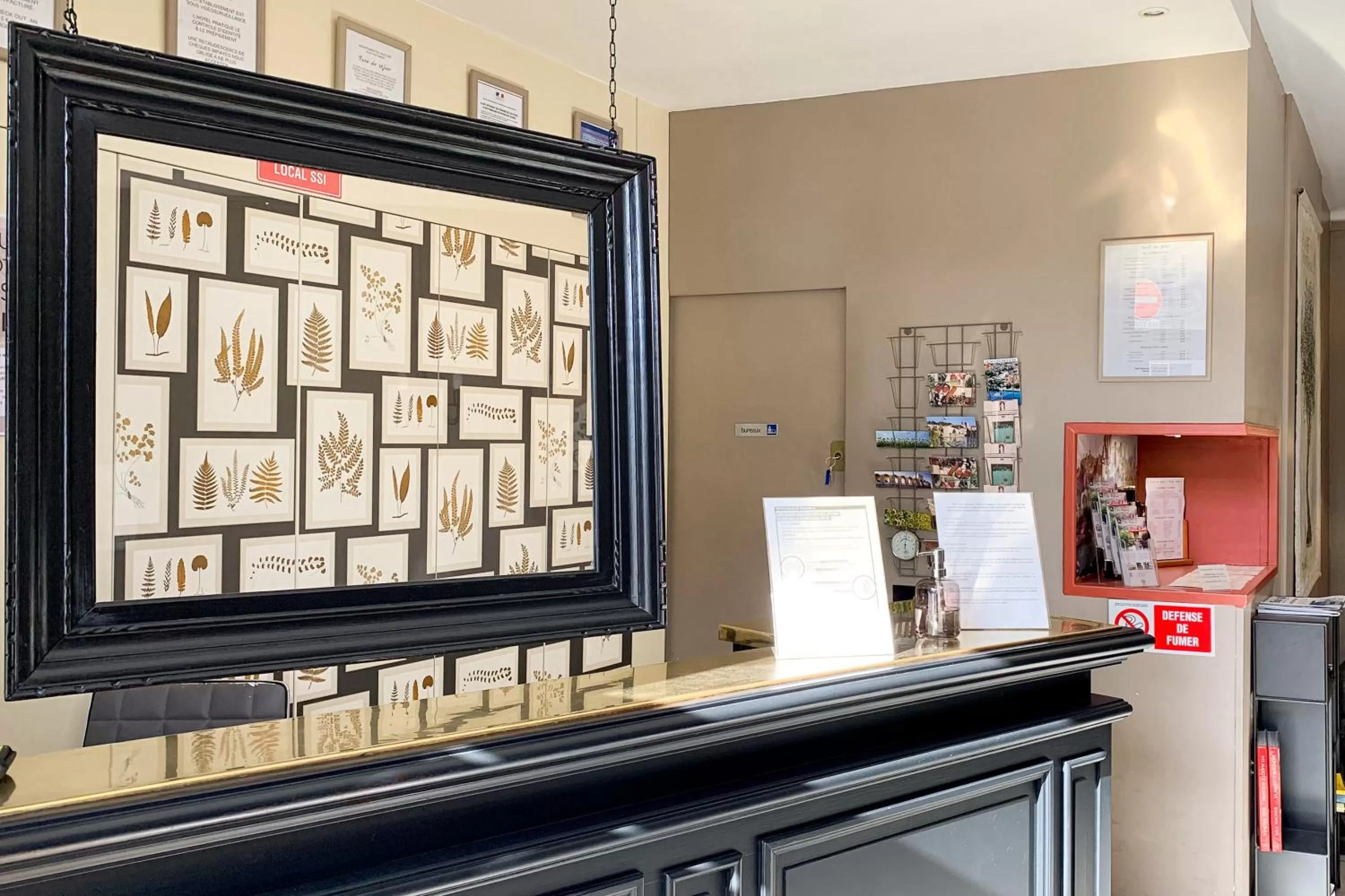 Lobby or reception in Hotel Le Magnan