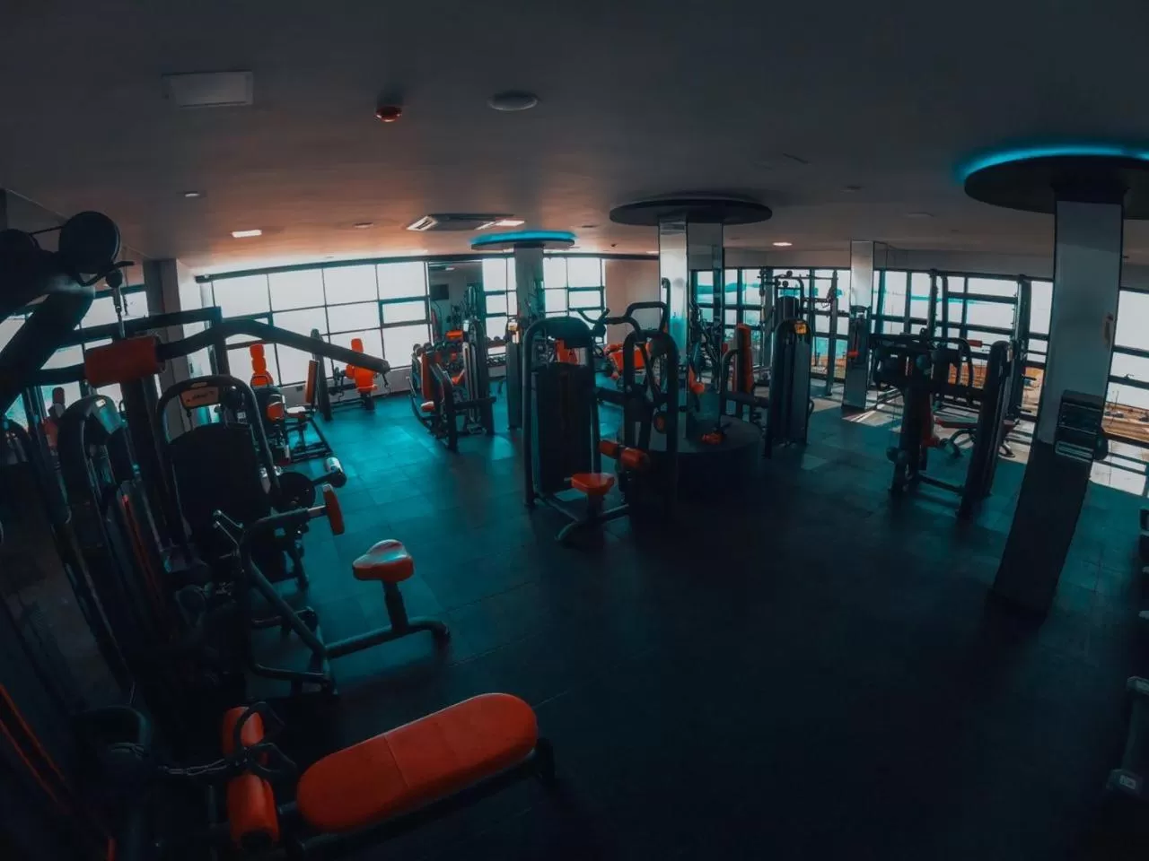 Fitness centre/facilities in Hotel Sun
