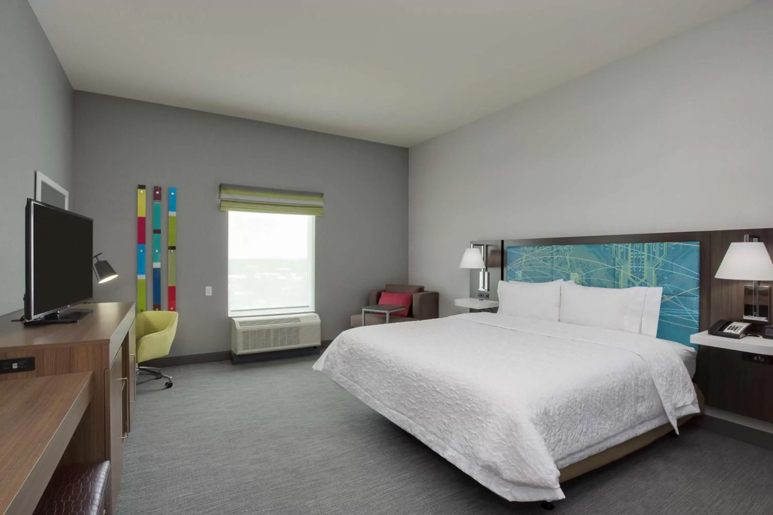 Bedroom in Hampton Inn Fort Lauderdale Pompano Beach