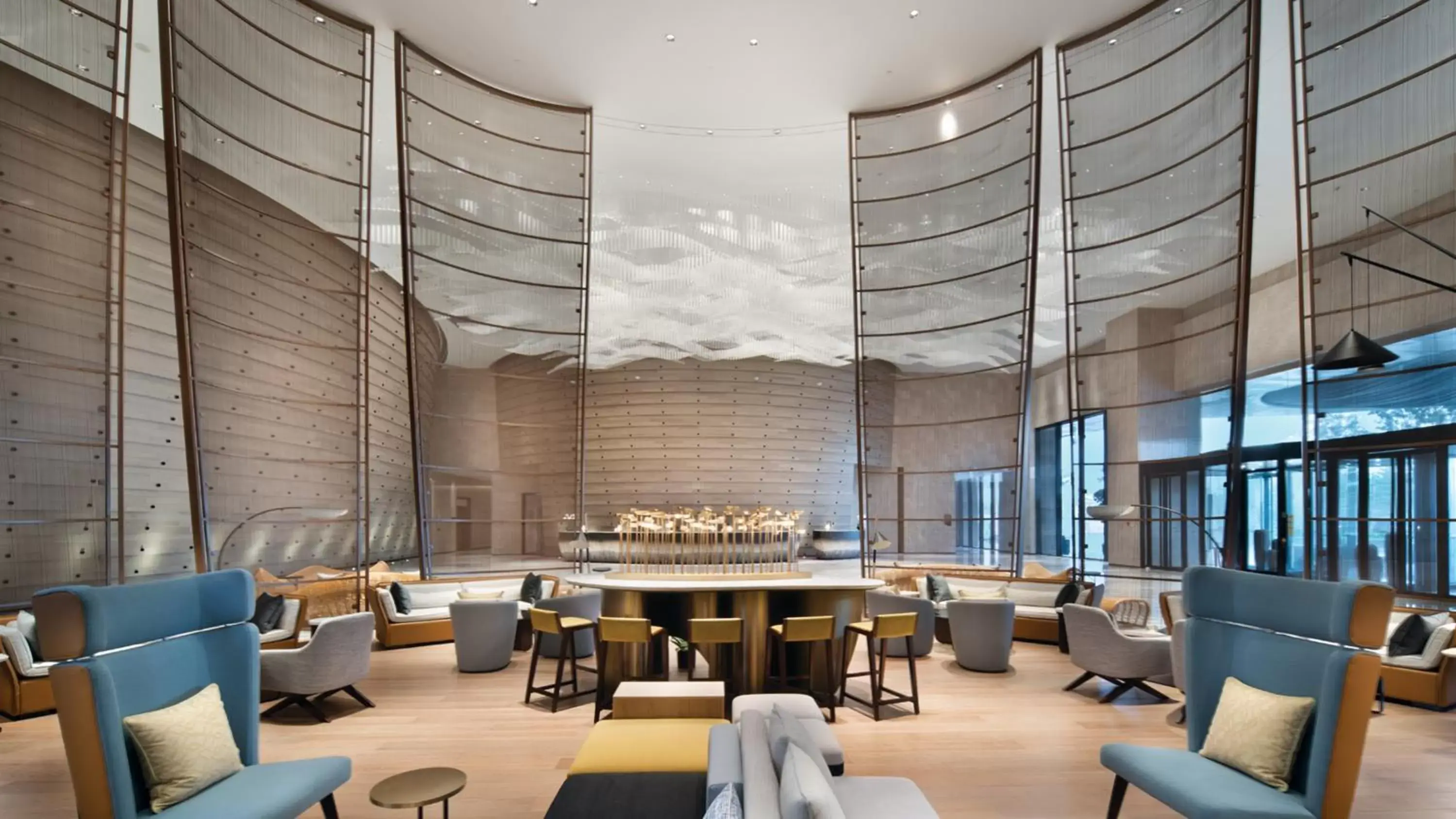 Lounge or bar, Restaurant/Places to Eat in Crowne Plaza Quanzhou Riverview, an IHG Hotel