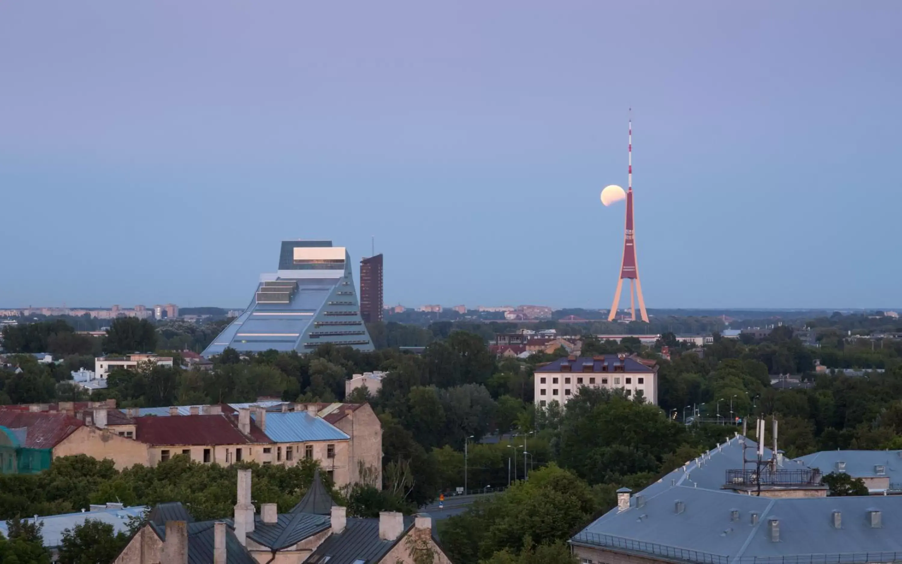 City view in Park Inn by Radisson Riga Valdemara