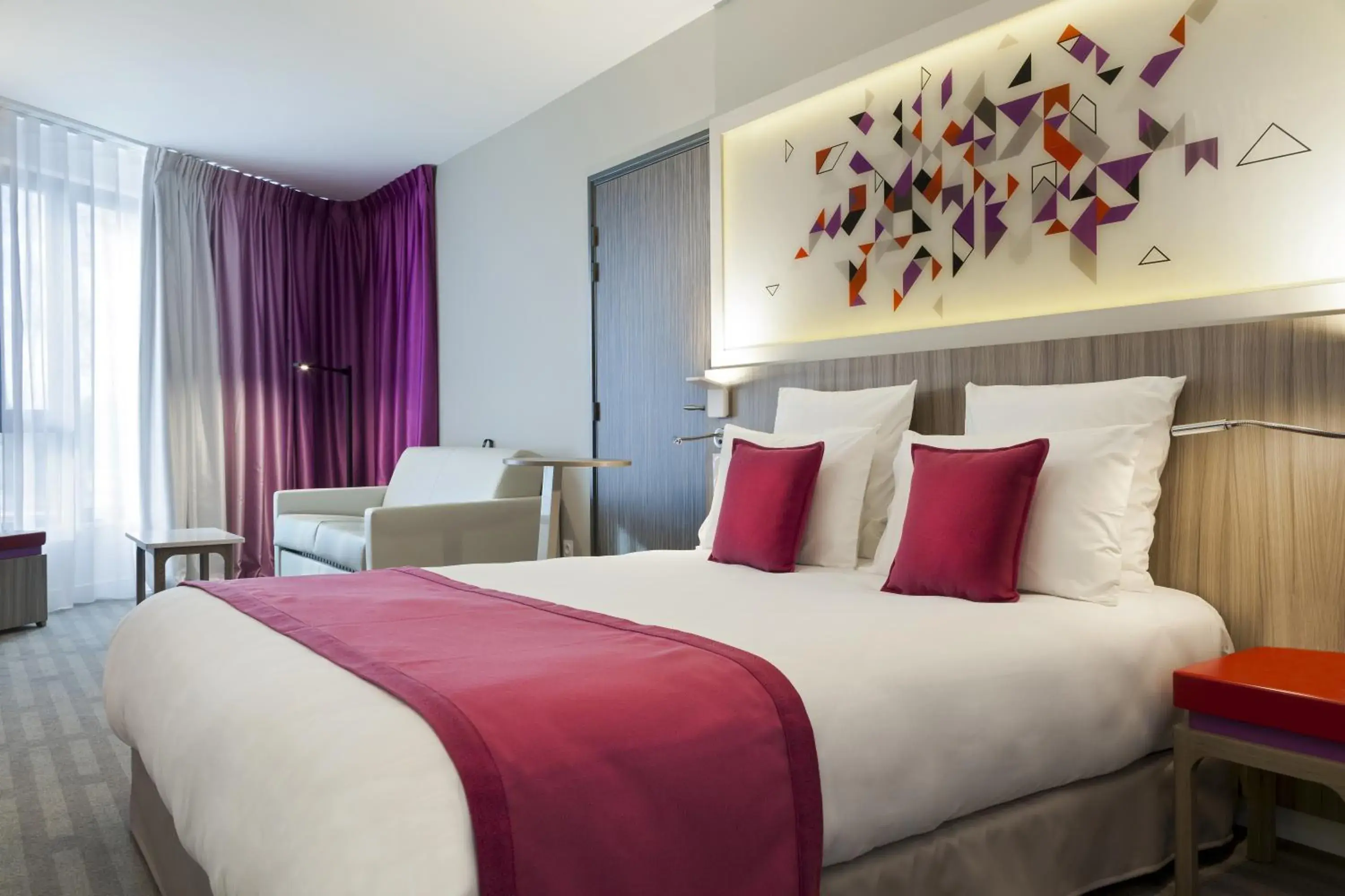 Bedroom, Bed in Mercure Toulouse Sud