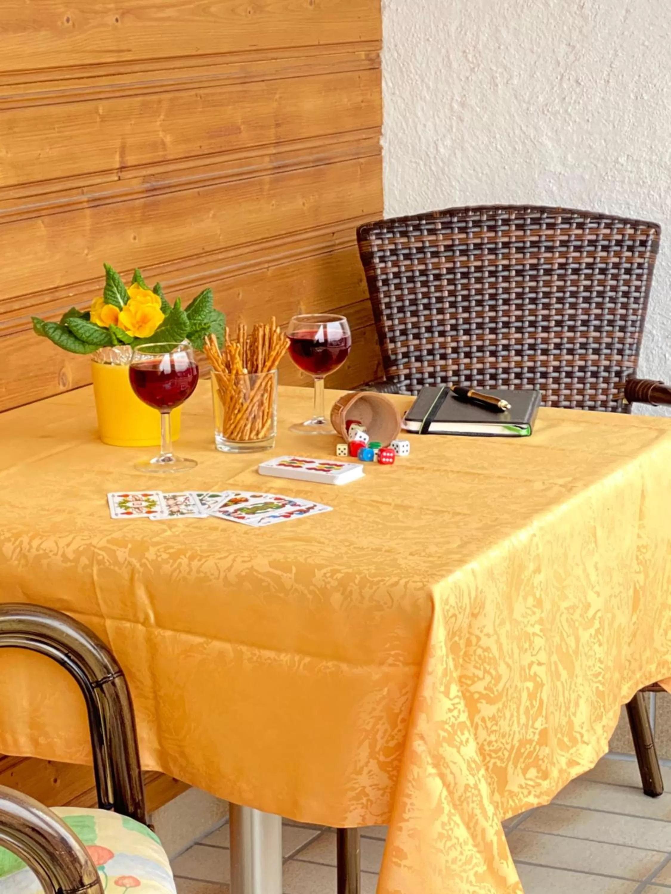 Balcony/Terrace in Hotel Haus Seehang