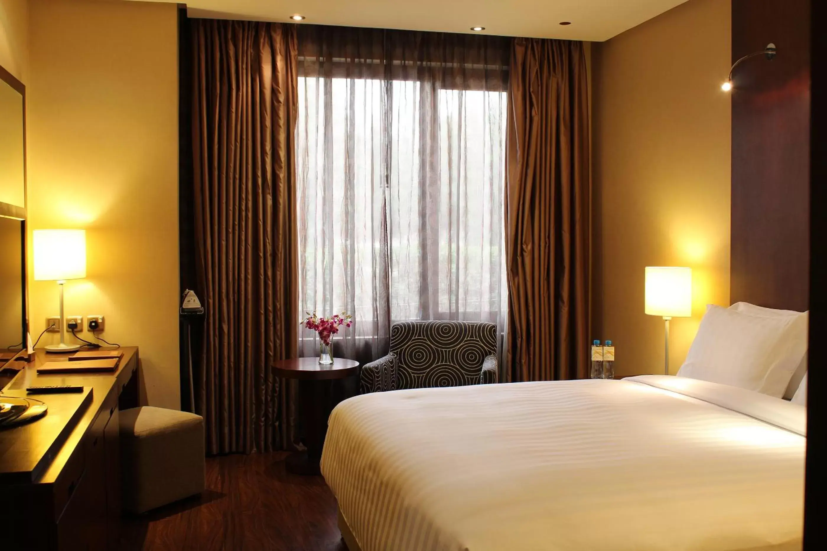 Bed in Safir Fintas Hotel Kuwait