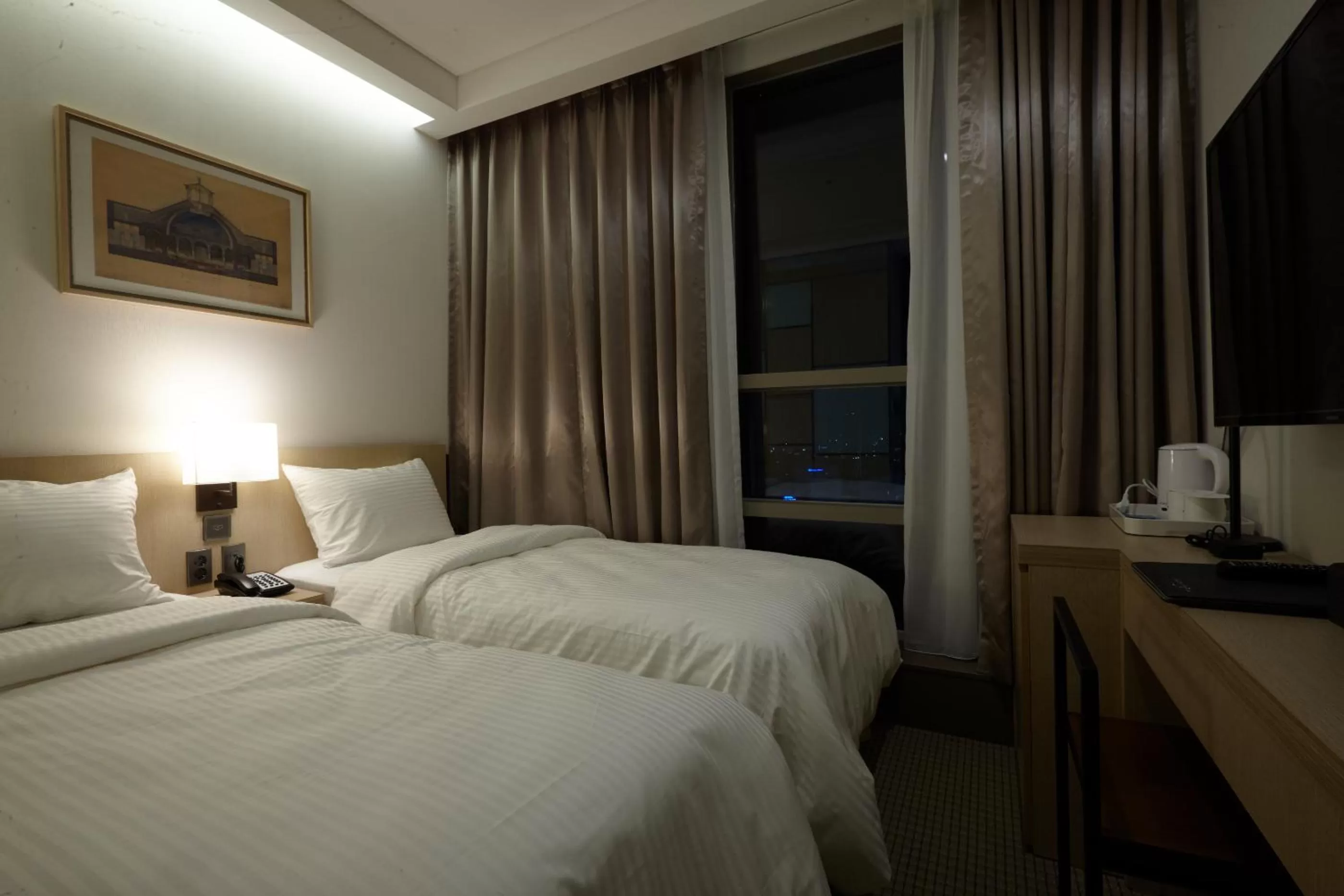 Bed in Hotel Migliore Seoul