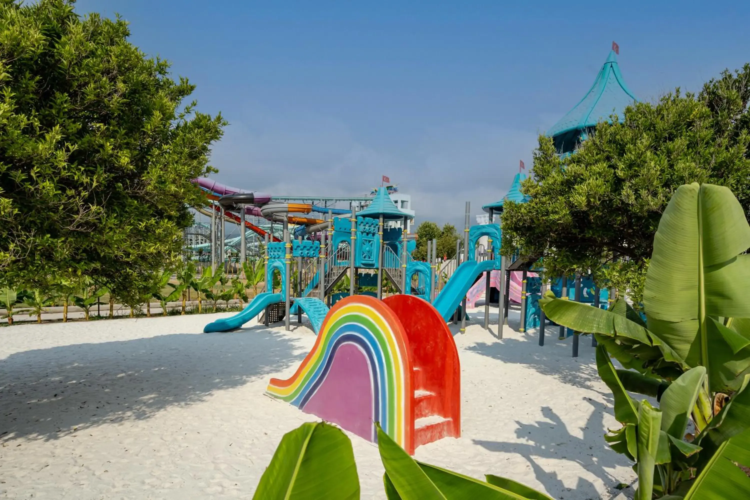 Children play ground, Water Park in Miarosa Kemer Beach